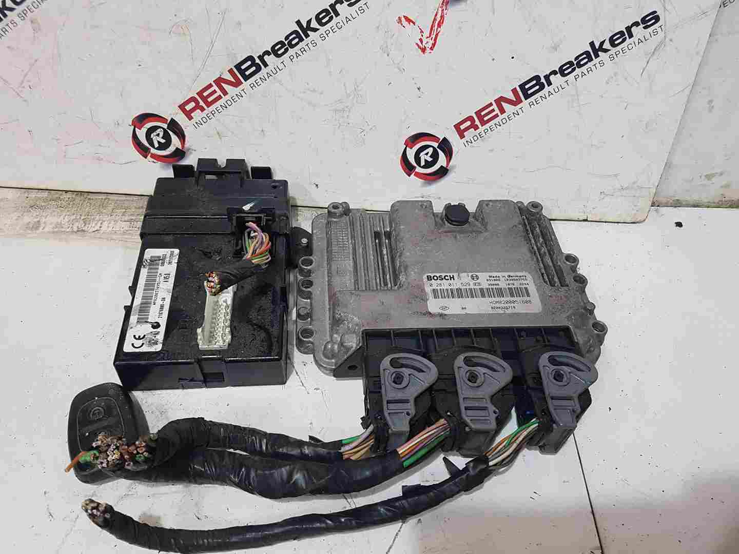 Renault Trafic 2001-2006 1.9 DCI Ecu SET Uch BCM + KEY Fob 8200051608 8200374951
