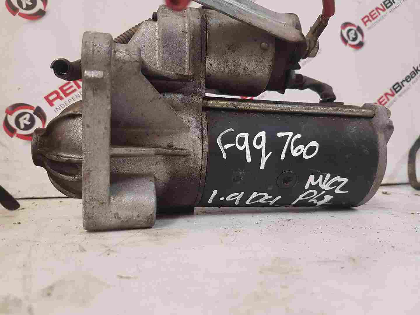 Renault Trafic 20012006 1.9 dCi Starter Motor Starting Store