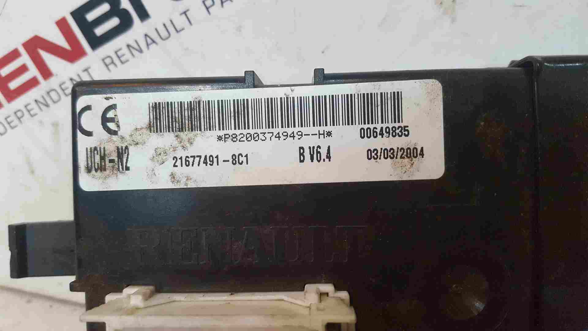 Thumb 3 Renault Trafic 2001-2006 1.9 DCI Uch 8200374949  K9K760 