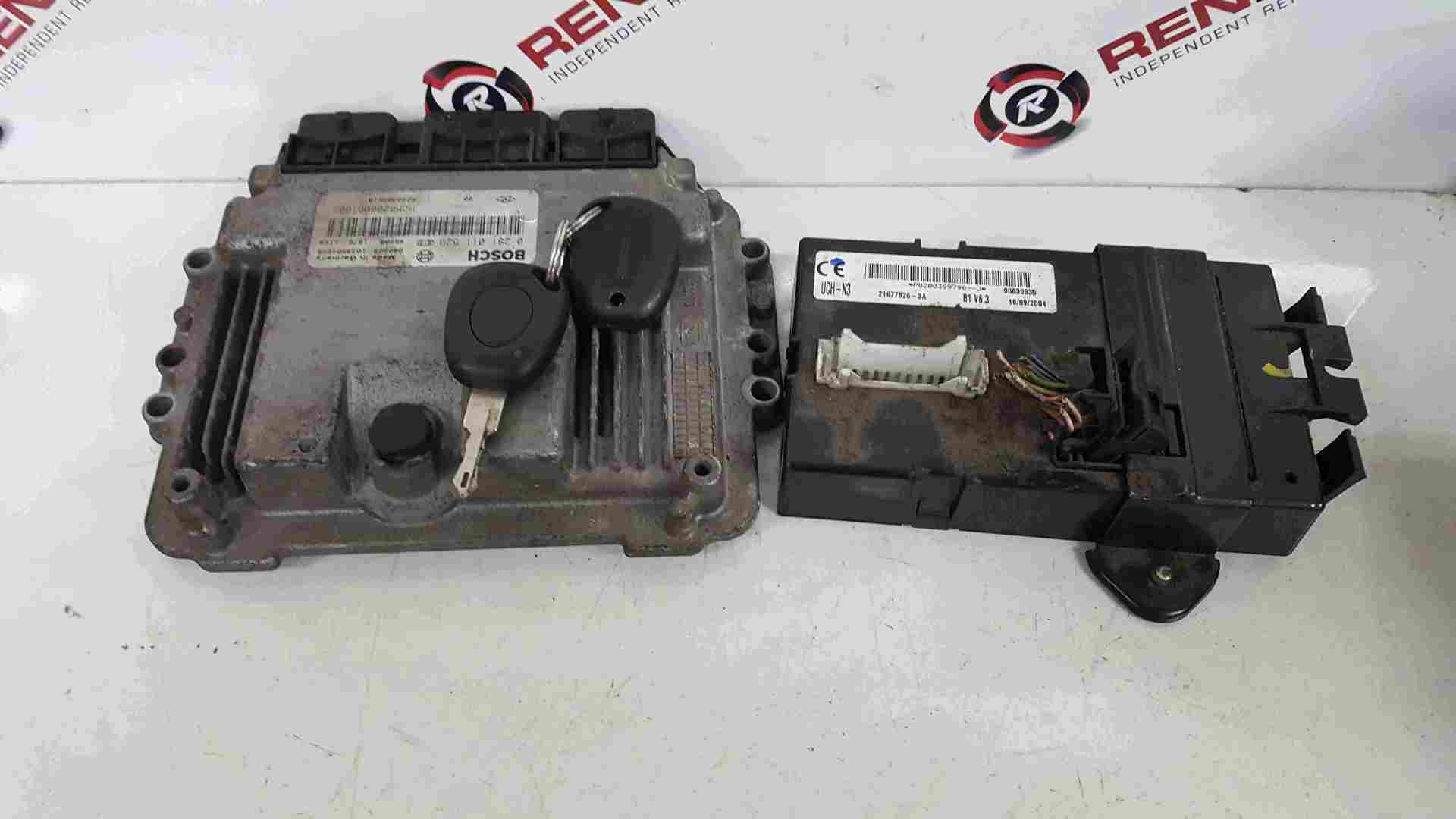Thumb 4 Renault Trafic 2001-2006 1.9 DCi ECU SET UCH BCM Immobiliser + Key Fob