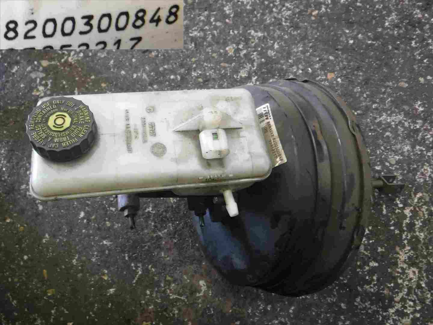 Renault Trafic 2001-2006 Brake Master Cylinder + Brake Servo Unit