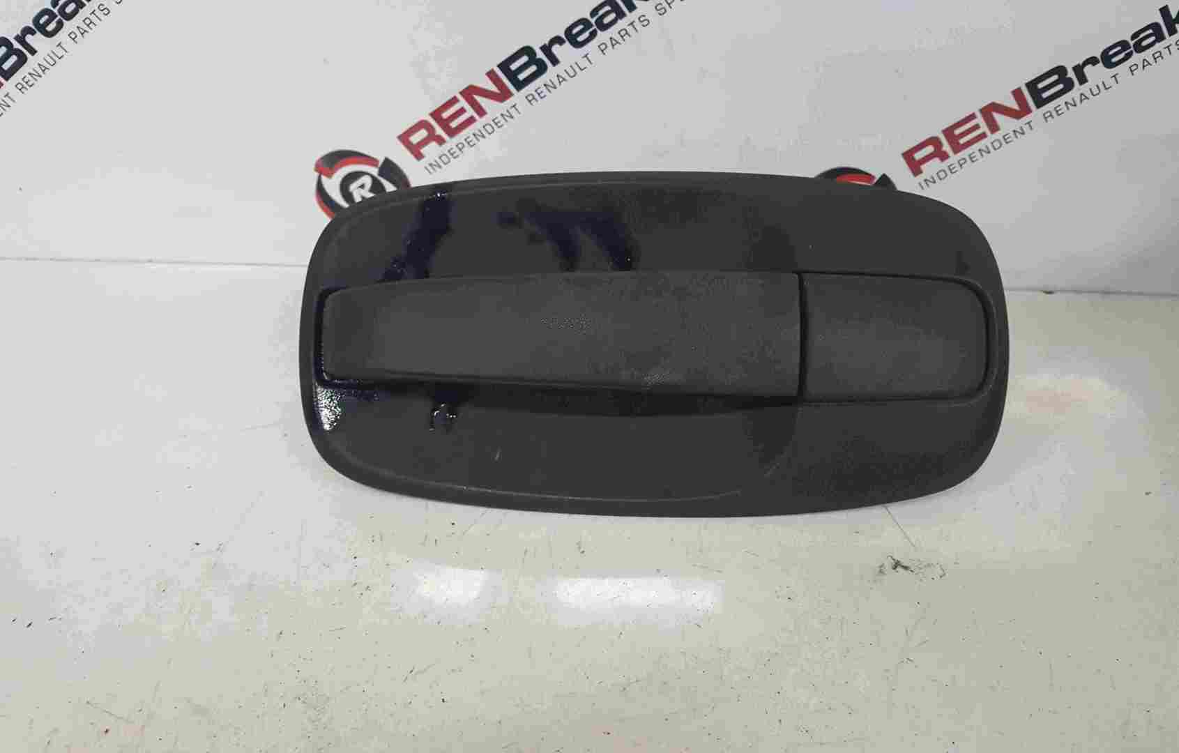 Thumb 4 Renault Trafic 2001-2006 Drivers OSR Rear Exterior Door Handle Plain Black