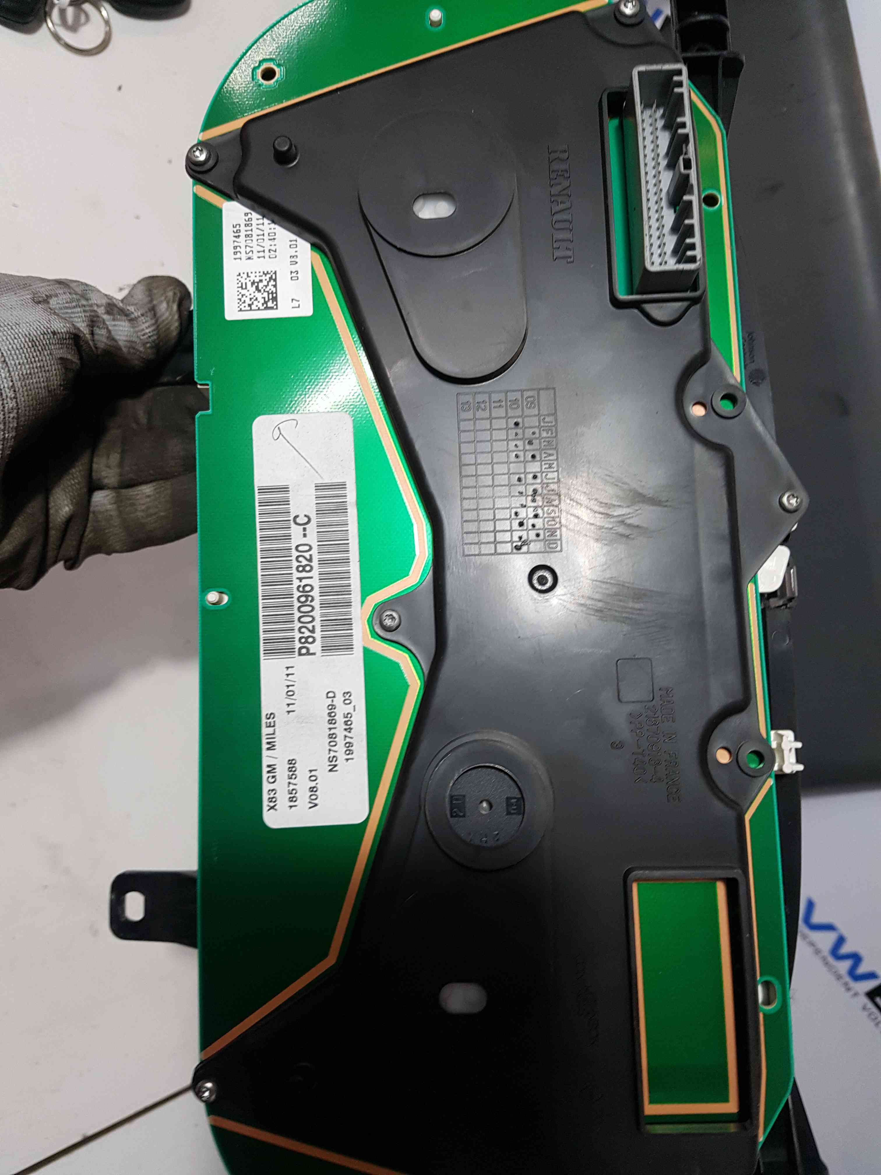 Thumb 6 Renault Trafic 2001-2006 Instrument Panel Dials Cluster Panel 8200961820