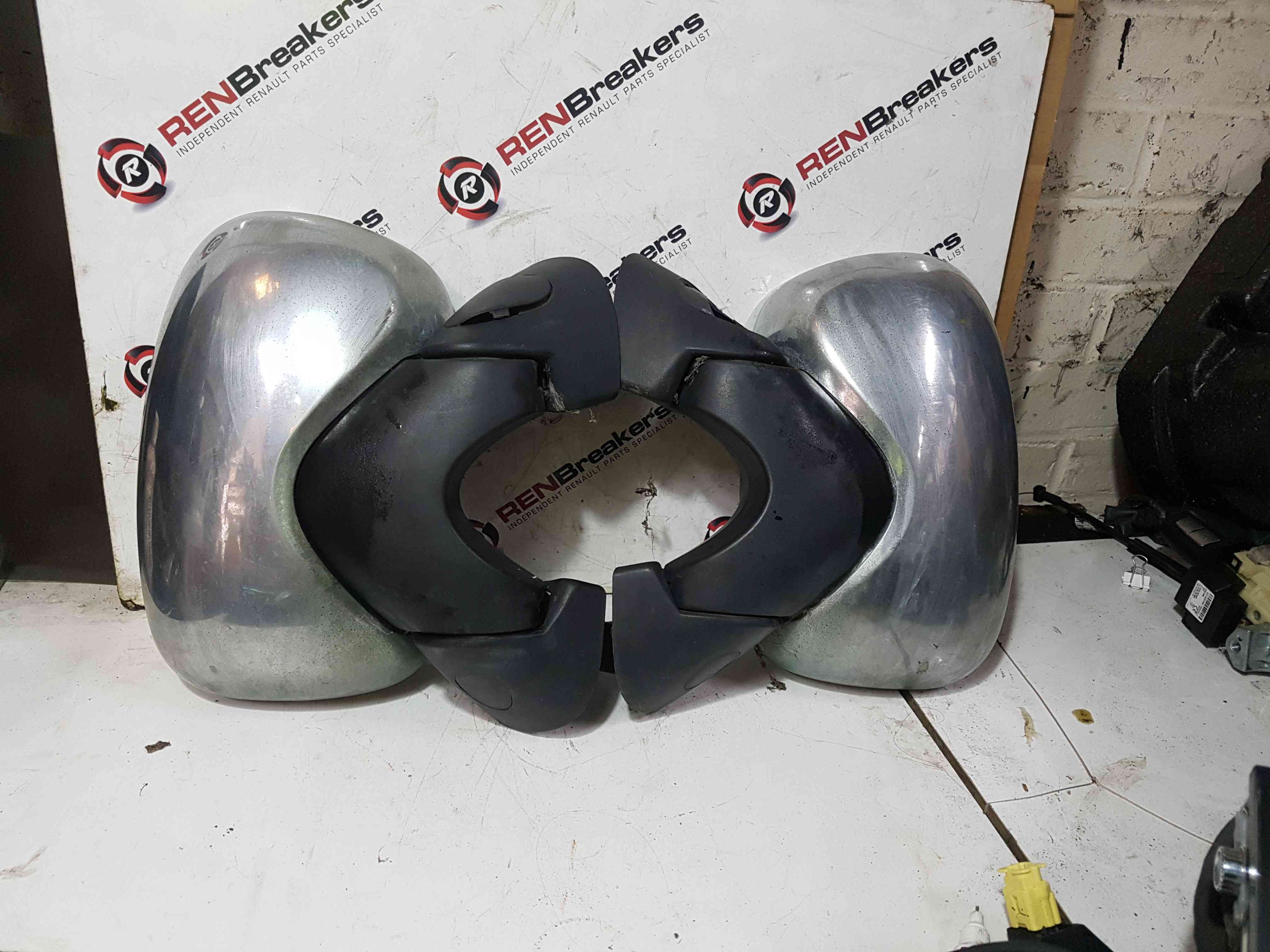 Thumb 3 Renault Trafic 2001-2006 Passenger Driver Ns Os Wing Mirror Pair