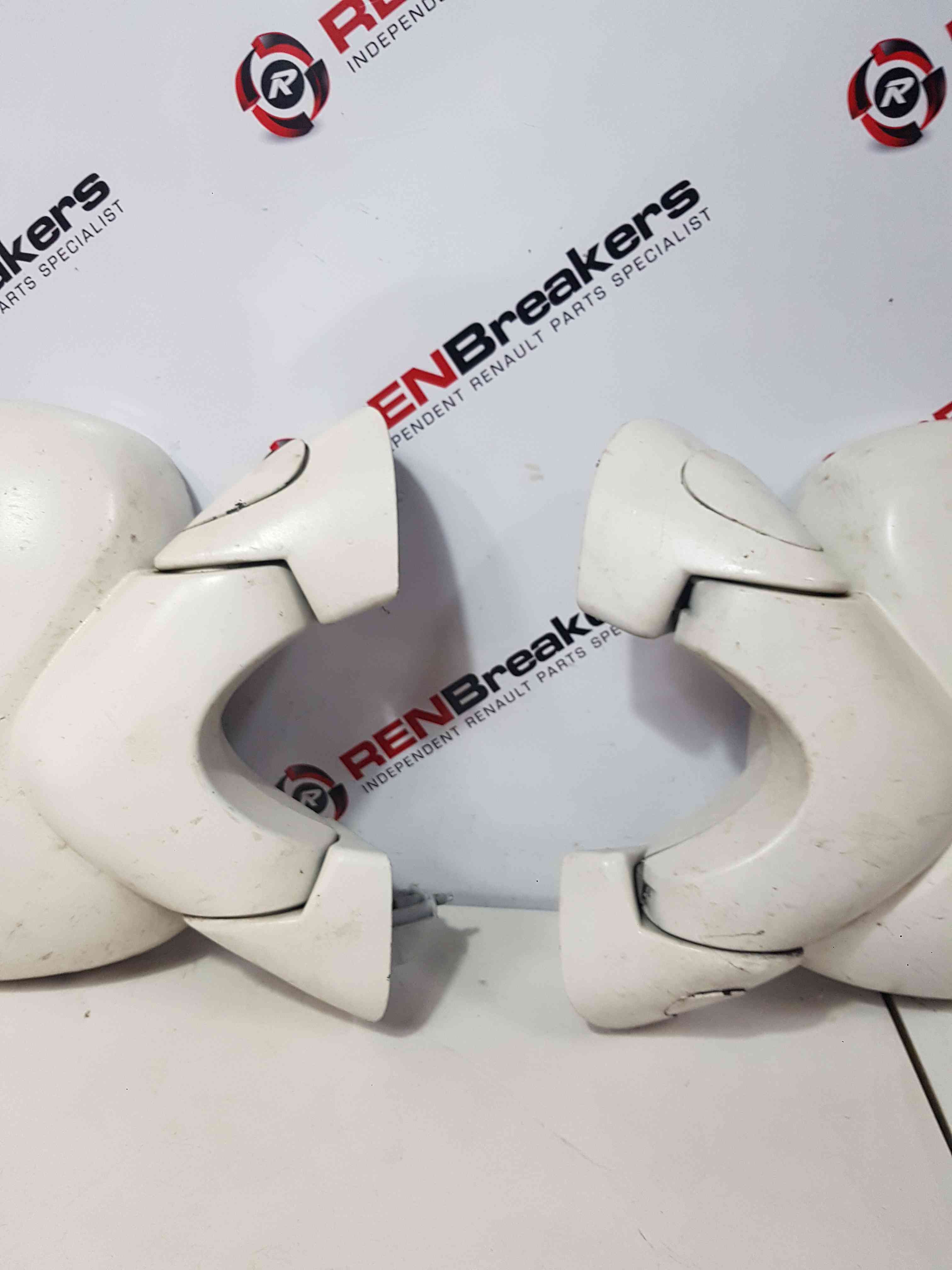Thumb 6 Renault Trafic 2001-2006 Passenger Driver Ns Os Wing Mirror Pair White