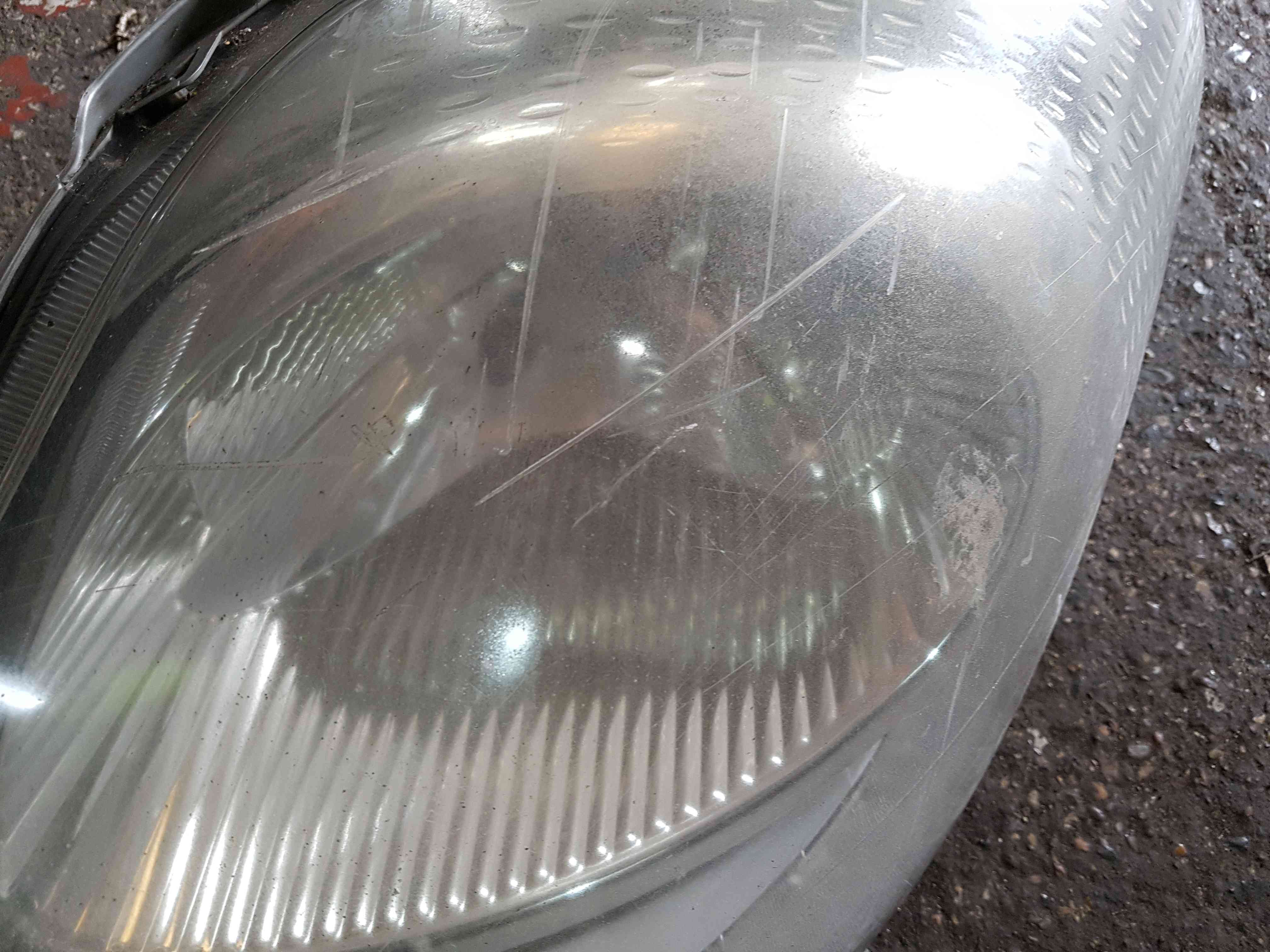 Thumb 3 Renault Trafic 2001-2006 Passenger NSF Front Headlight Lens 7700311373