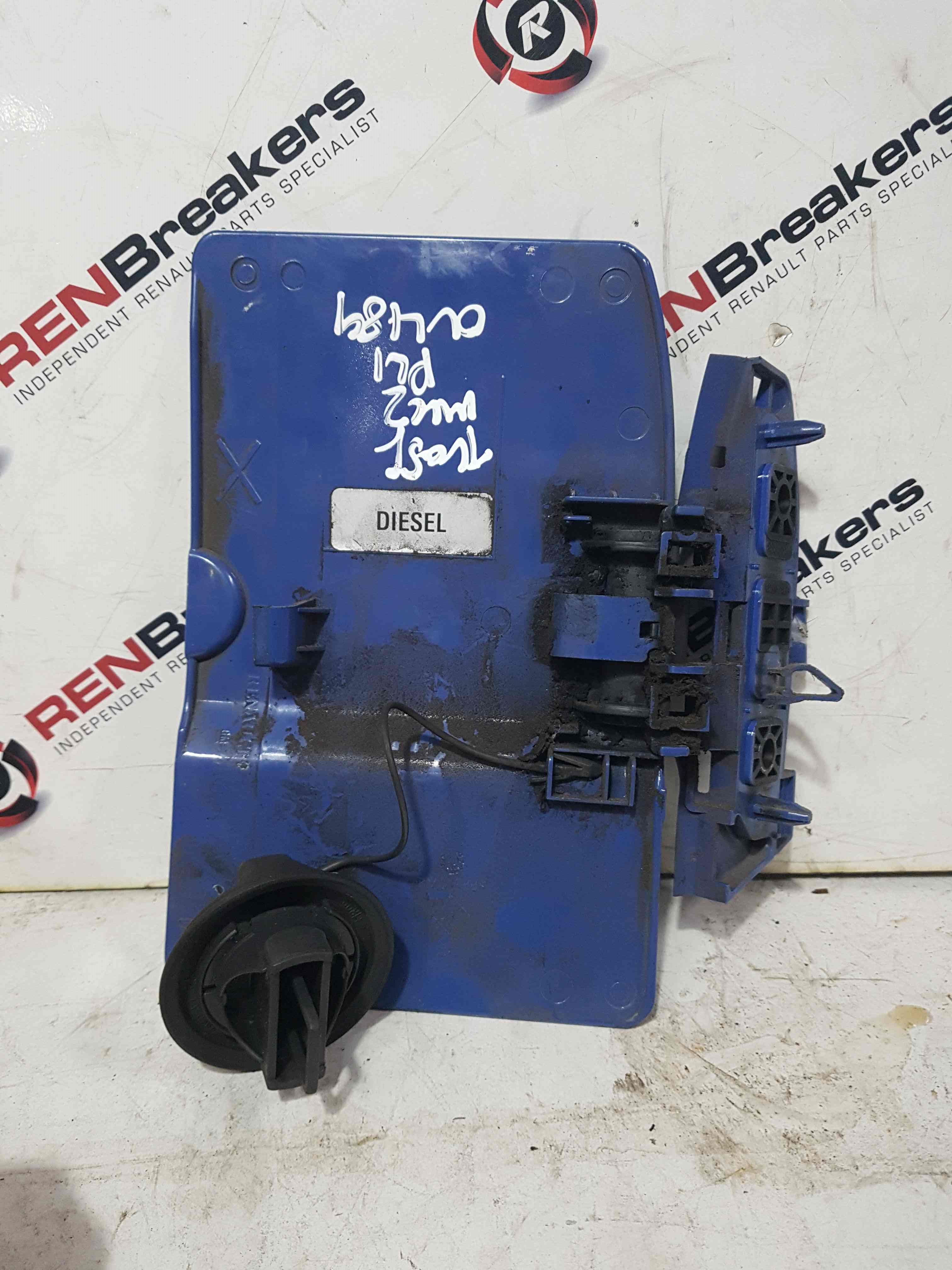 Thumb 3 Renault Trafic 2001-2006 Petrol Diesel Flap CAP Cover Hinges  Blue Ov489