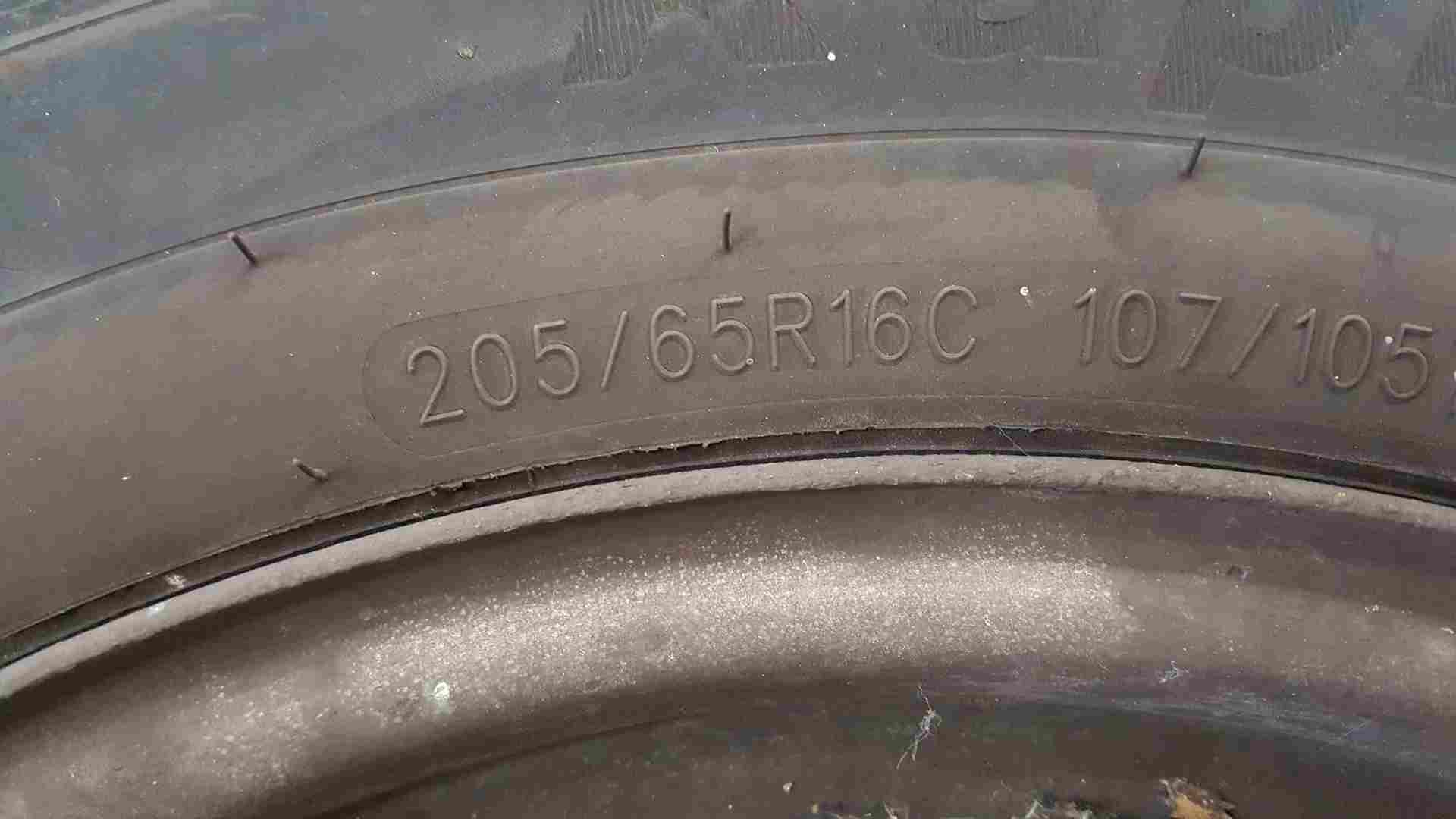Thumb 5 Renault Trafic Vivaro 2001-2006 Steel Wheel RIM + Tyre 205 65 16 6Mm 3/5