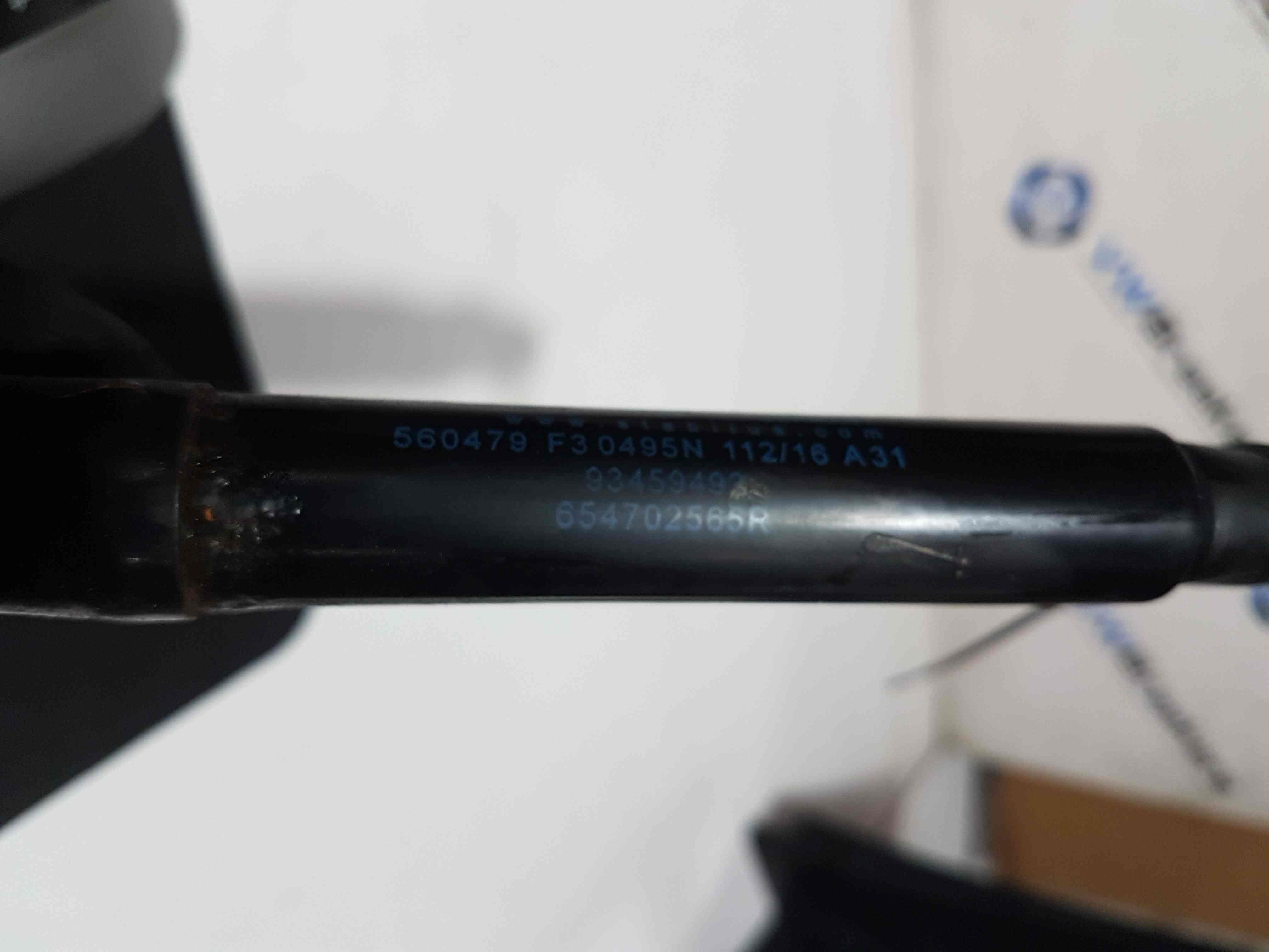 Thumb 3 Renault Trafic 2001-2014 Boot Tailgate GAS Strut 654702565R