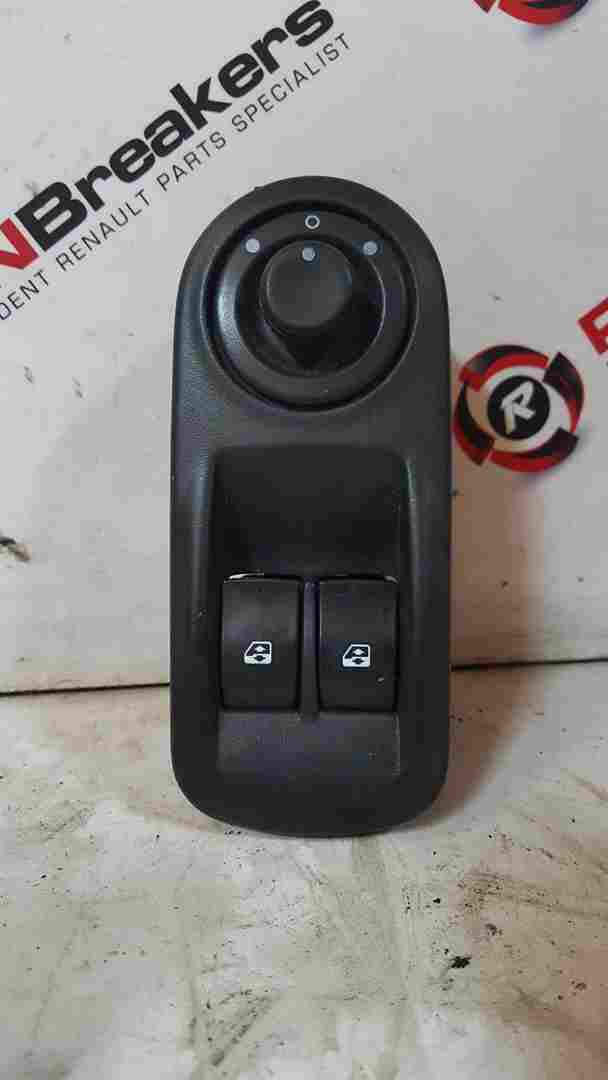 Renault Trafic 2001-2014 Drivers OSF Front Window Switch + Mirror Adjuster