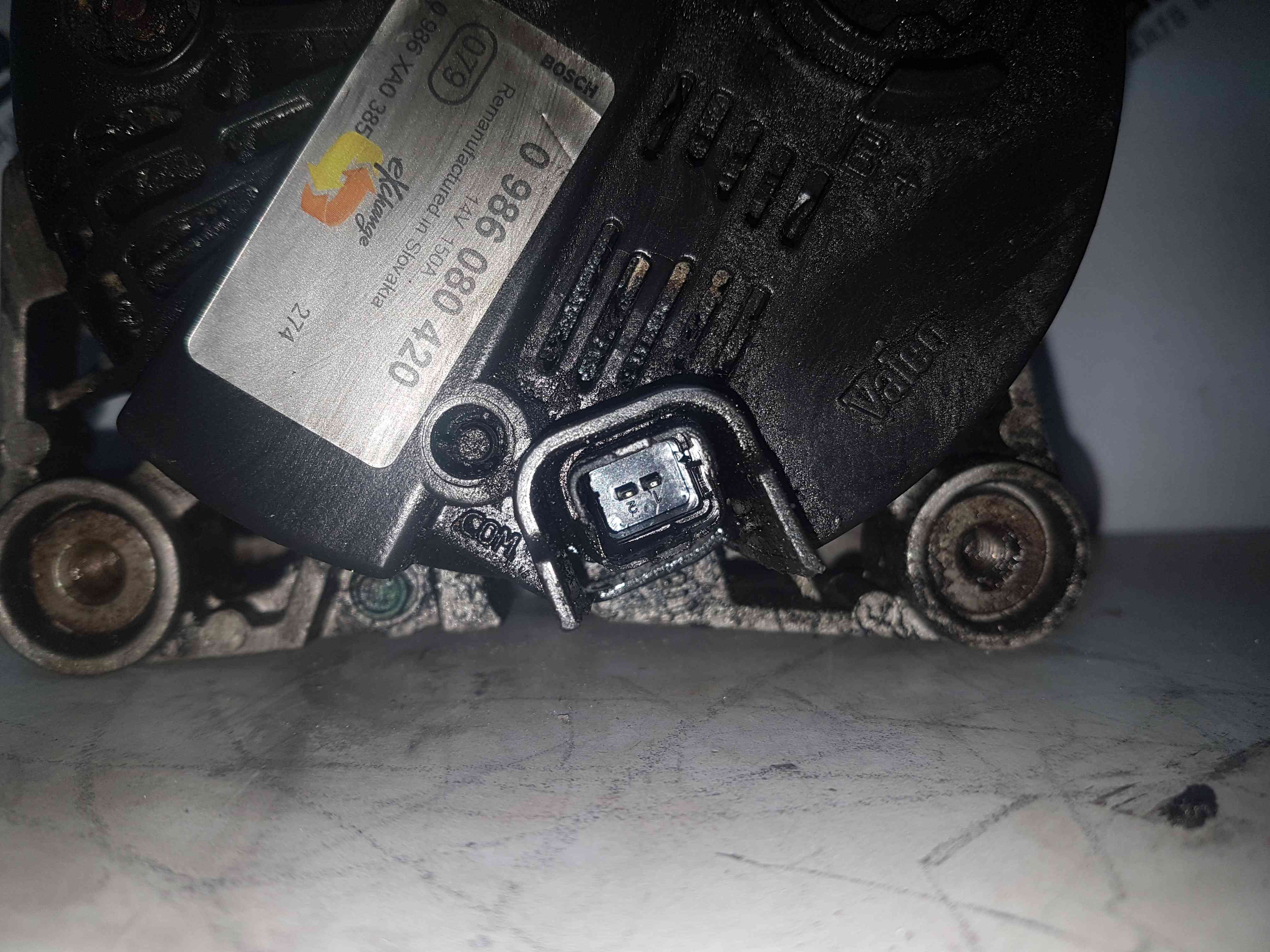 Thumb 12 Renault Trafic 2006-2014 2.0 DCI Alternator M9R 780 0986080420