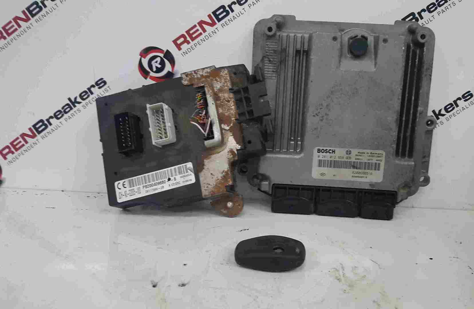 Renault Trafic 2006-2014 2.0 DCi ECU Set UCH BCM Immobiliser + Key Fob