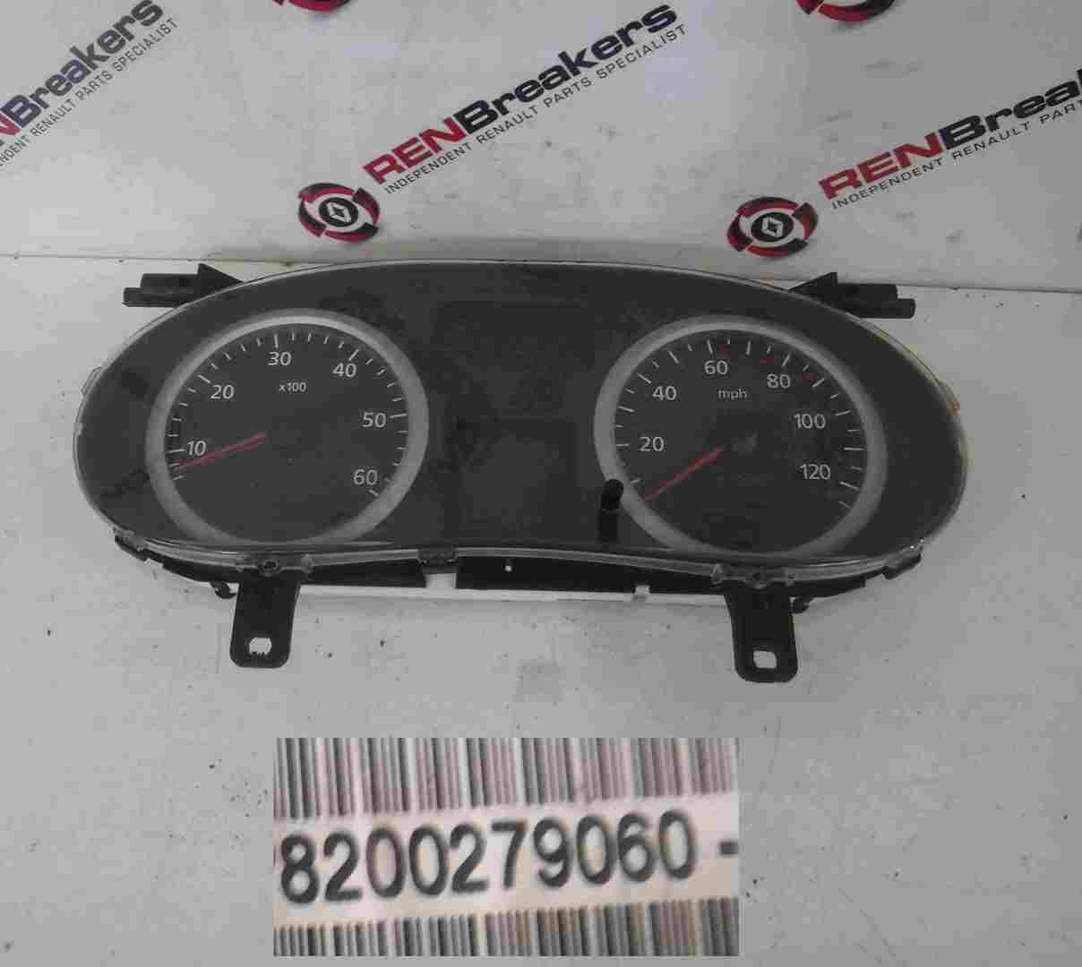 Renault Trafic 2006-2014 Instrument Panel Dials Clocks Gauges 158K 8200279060