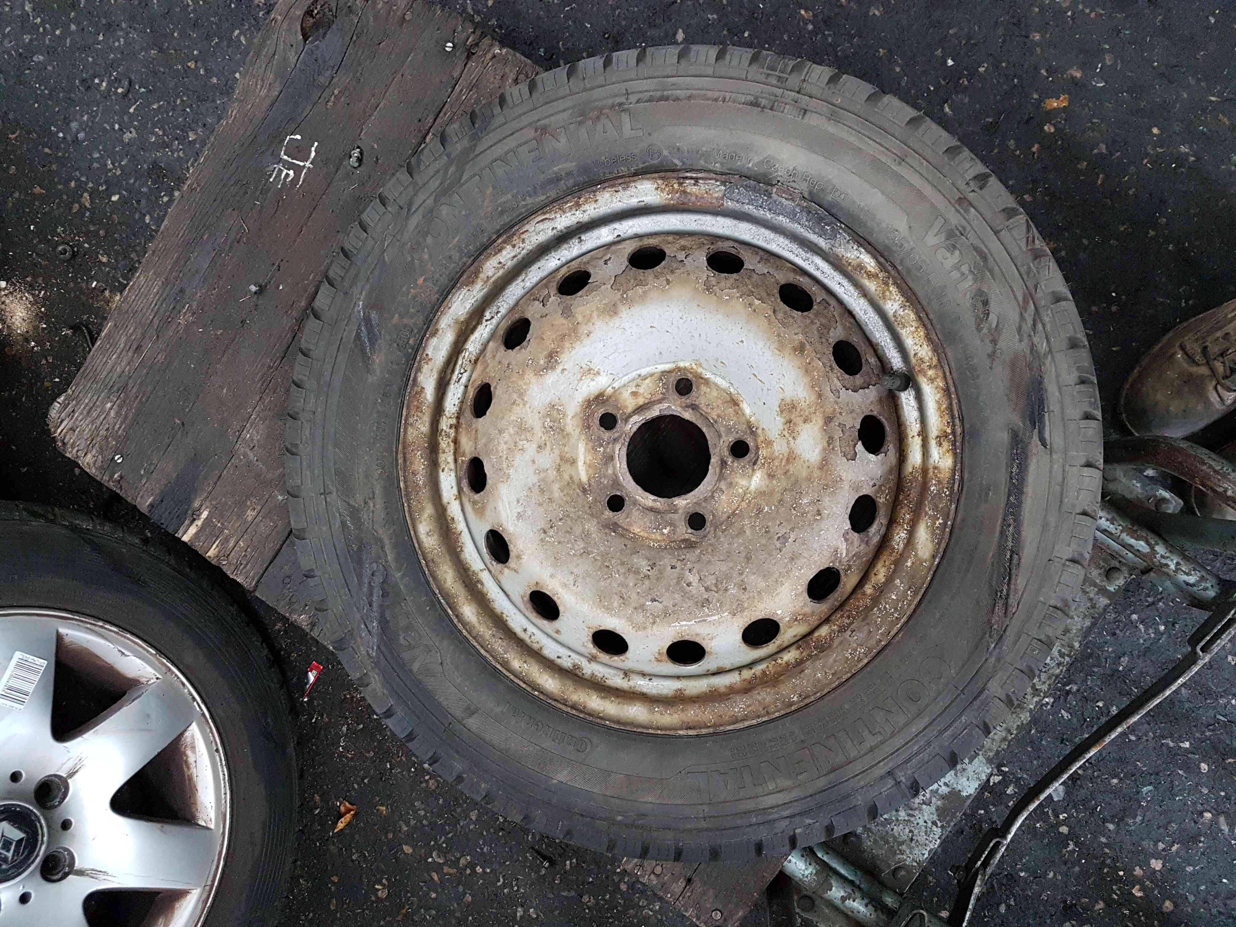 Thumb 2 Renault Trafic 2006-2014 Spare Steel Wheel Space Saver + Tyre 195 65 16 10Mm 3/5