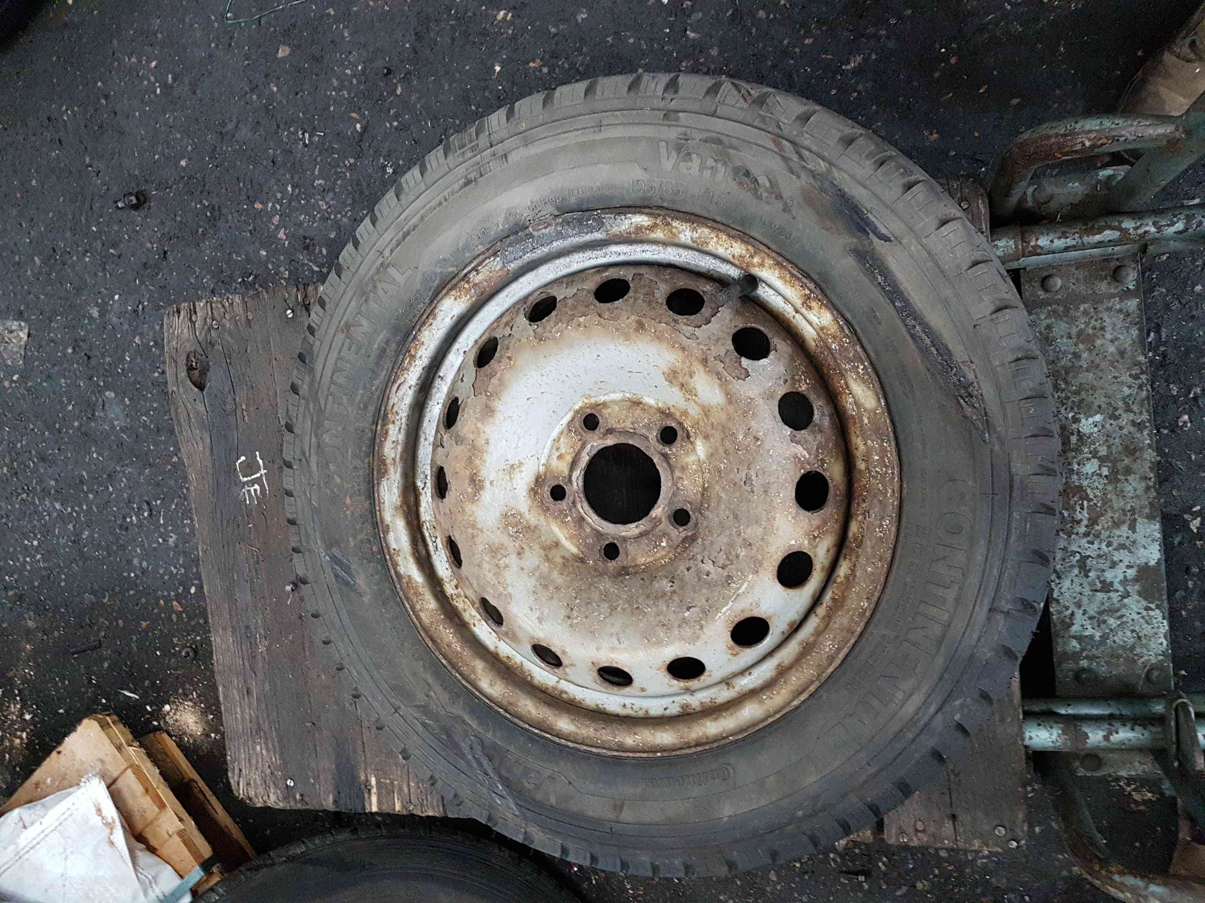 Thumb 5 Renault Trafic 2006-2014 Spare Steel Wheel Space Saver + Tyre 195 65 16 10Mm 3/5