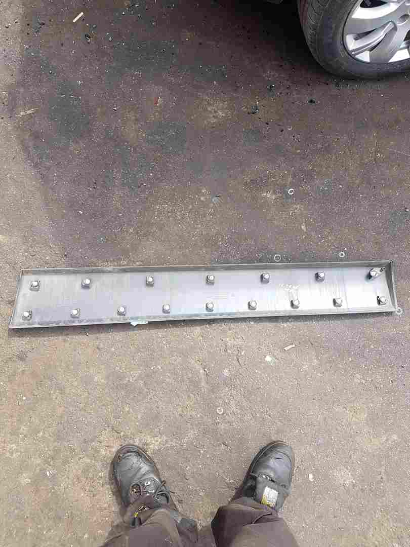 Thumb 5 Renault Trafic 2014-2018 Drivers OSR Rear Door Bump Trim Moulding