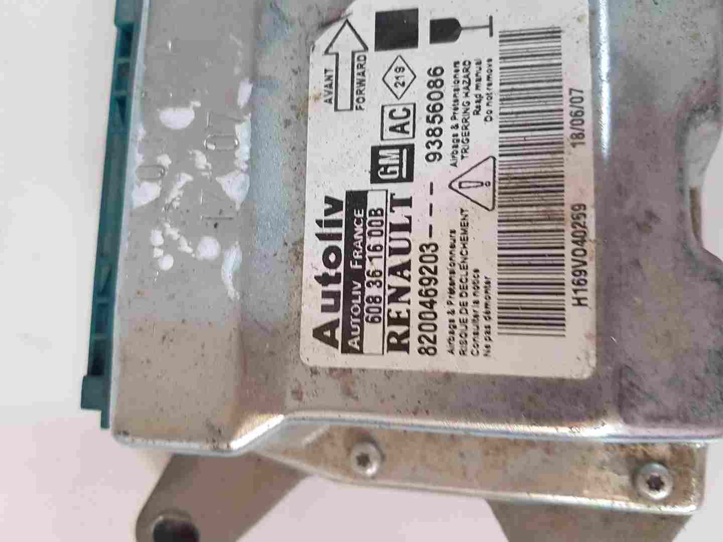 Thumb 2 Renault Trafic MK2 2001-2014 Airbag ECU Module Computer  8200469203