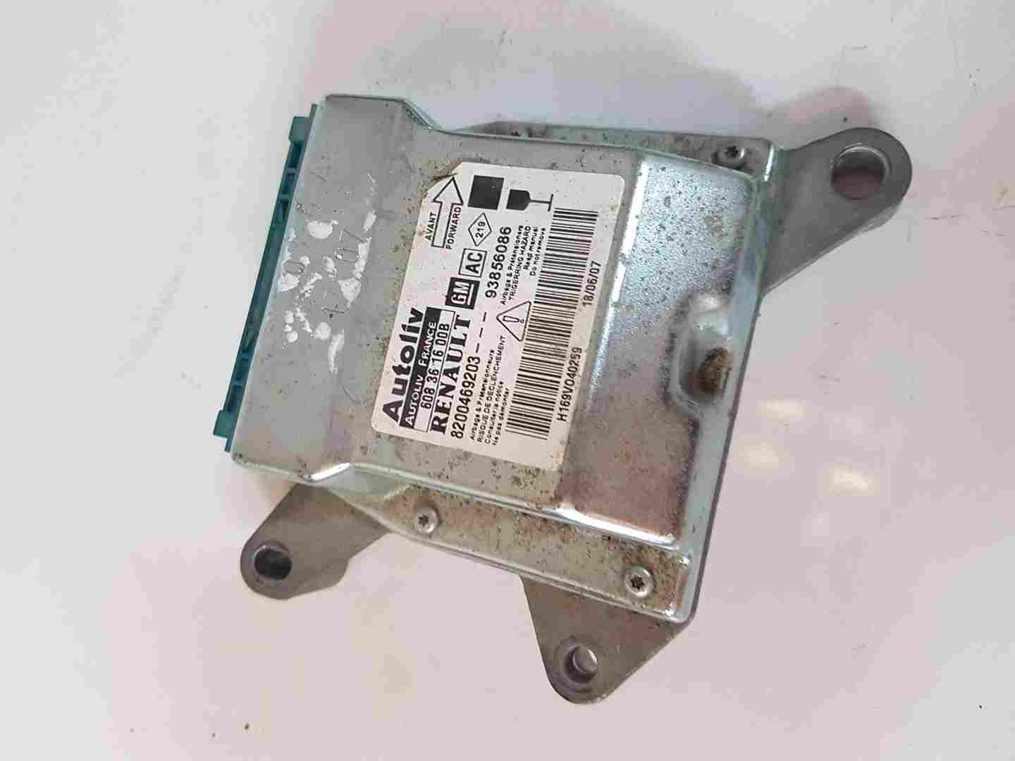 Renault Trafic MK2 2001-2014 Airbag ECU Module Computer  8200469203