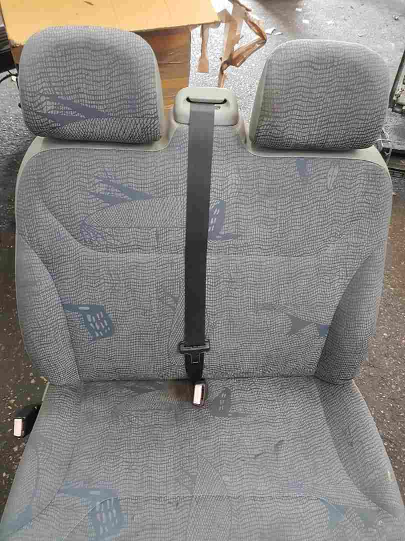 Thumb 5 Renault Trafic MK2 2001-2014 Passengers Double Bench Seat No Rips 