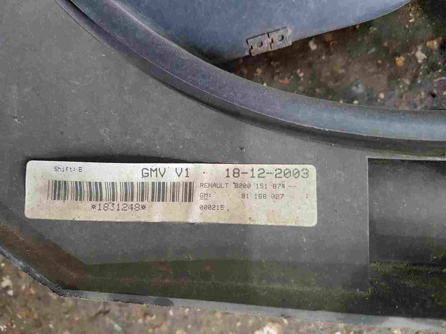 Thumb 2 Renault Trafic MK2 2006-2014 2.0 DCI Cooling FAN Radiator 8200151874
