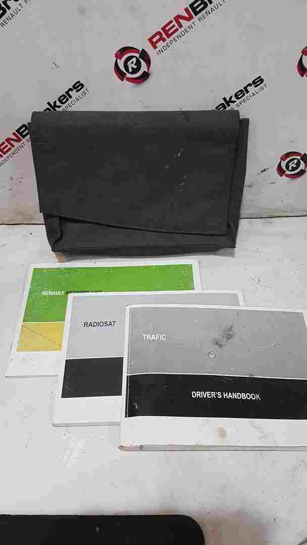 Thumb 2 Renault Trafic MK2 2006-2014 Handbook Documents Guide + Wallet Holder