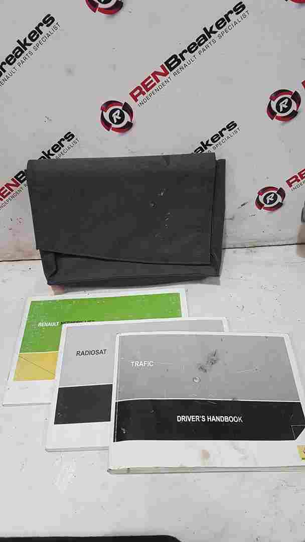 Renault Trafic MK2 2006-2014 Handbook Documents Guide + Wallet Holder