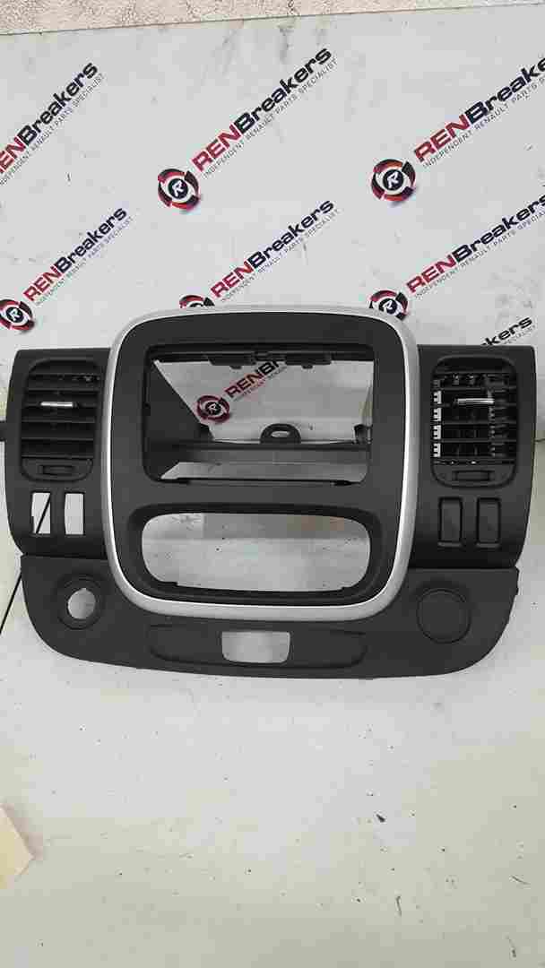 Thumb 3 Renault Trafic MK3 2014-2018 Centre Console + AIR Vents Media Display Bezel