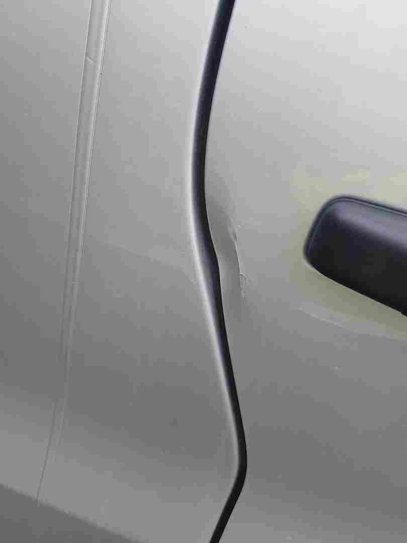 Thumb 3 Renault Trafic MK3 2014-2018 Drivers OSF Front Door Silver Ted69 Dent