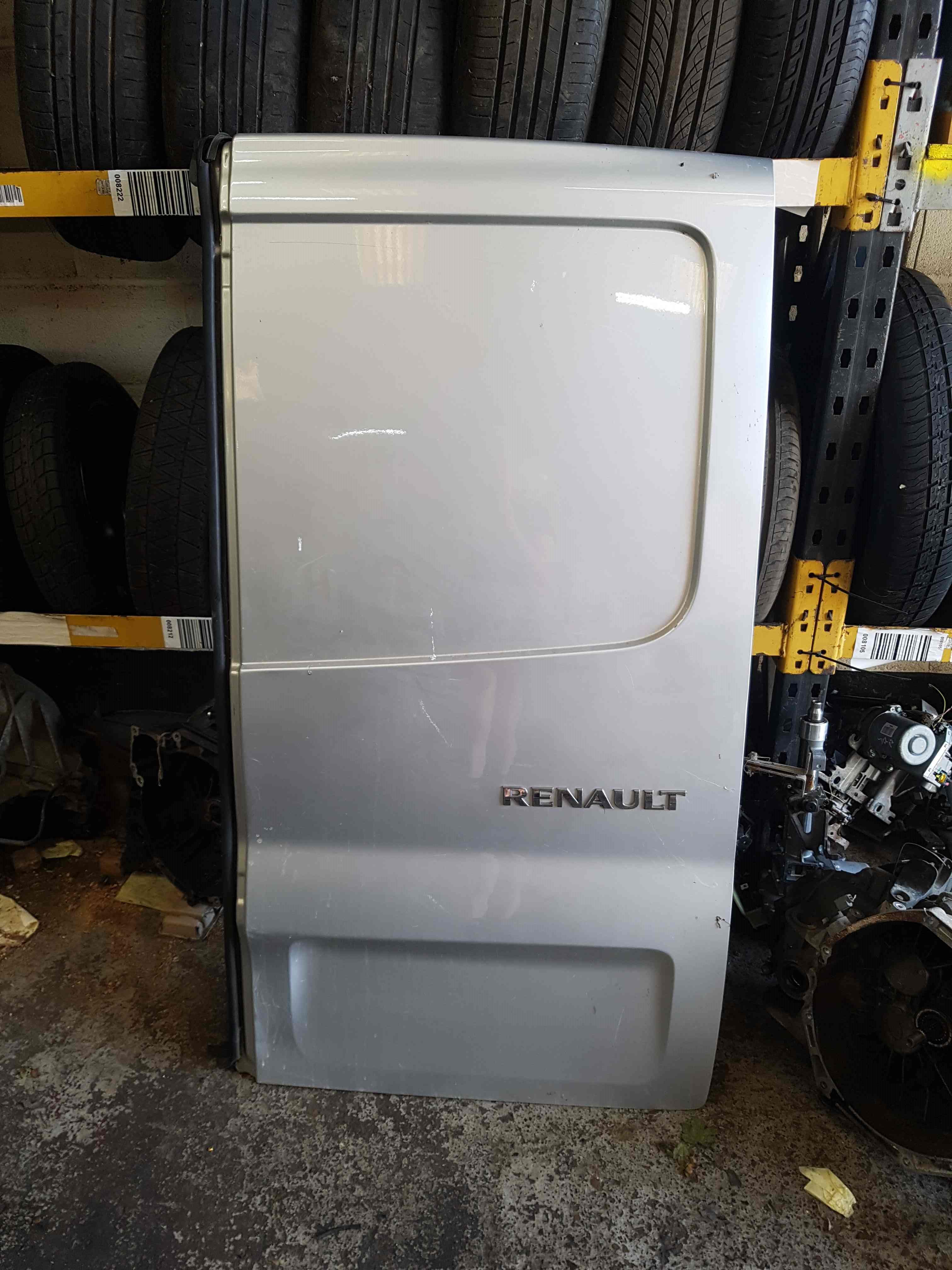 Thumb 3 Renault Trafic MK3 2014-2018 Drivers OSR Rear Door Silver Ted69