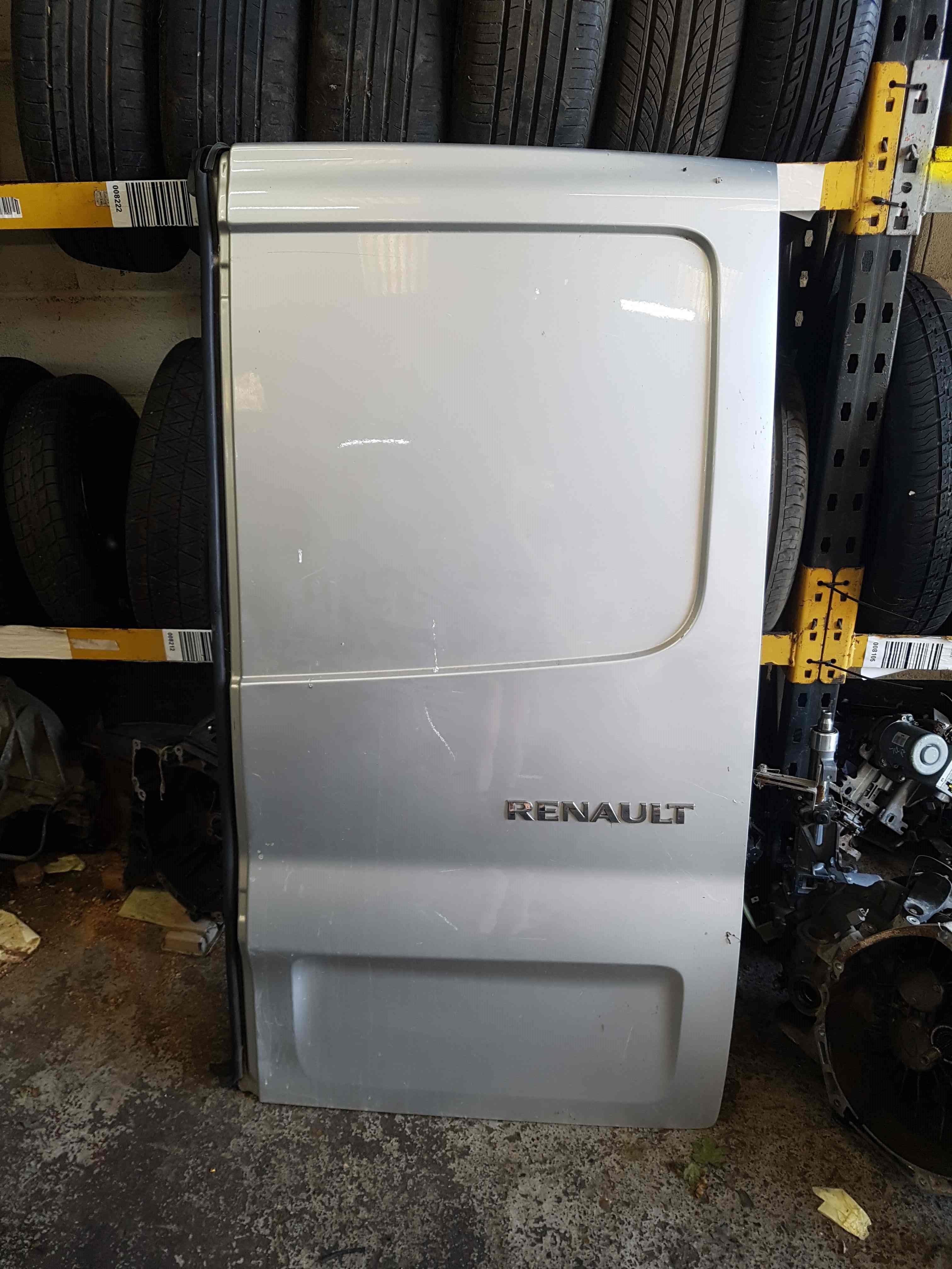 Thumb 4 Renault Trafic MK3 2014-2018 Drivers OSR Rear Door Silver Ted69