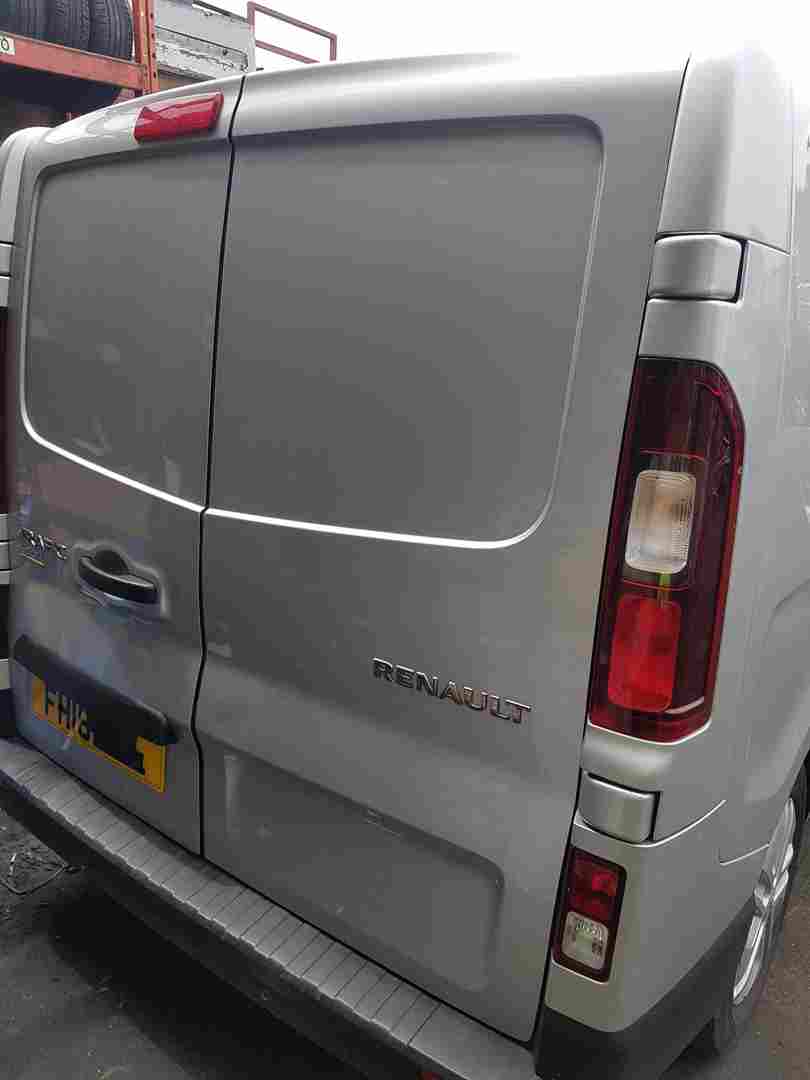 Renault Trafic MK3 2014-2018 Drivers OSR Rear Door Silver Ted69