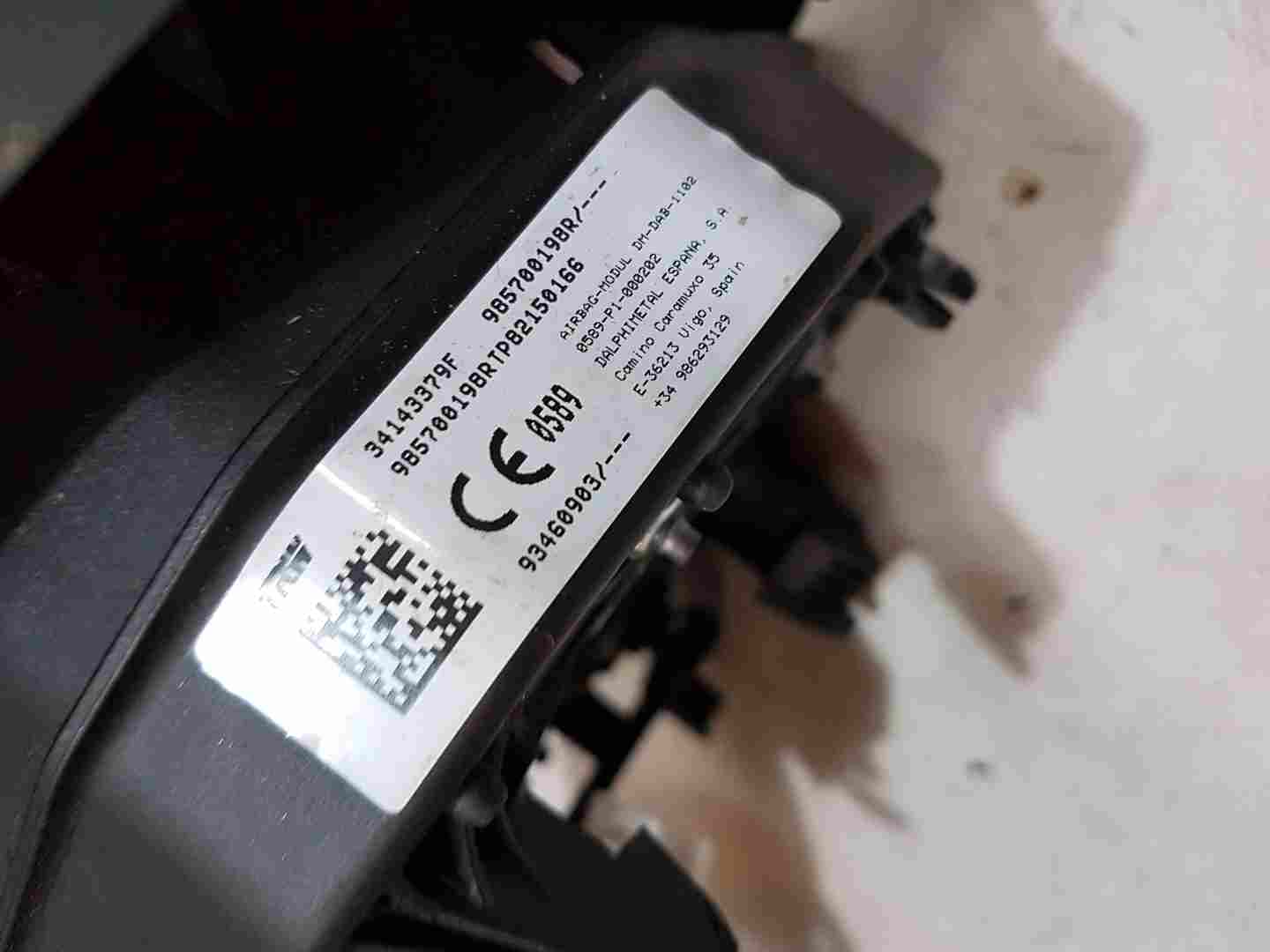 Thumb 3 Renault Trafic MK3 2014-2018 Drivers Steering BAG 985700198R