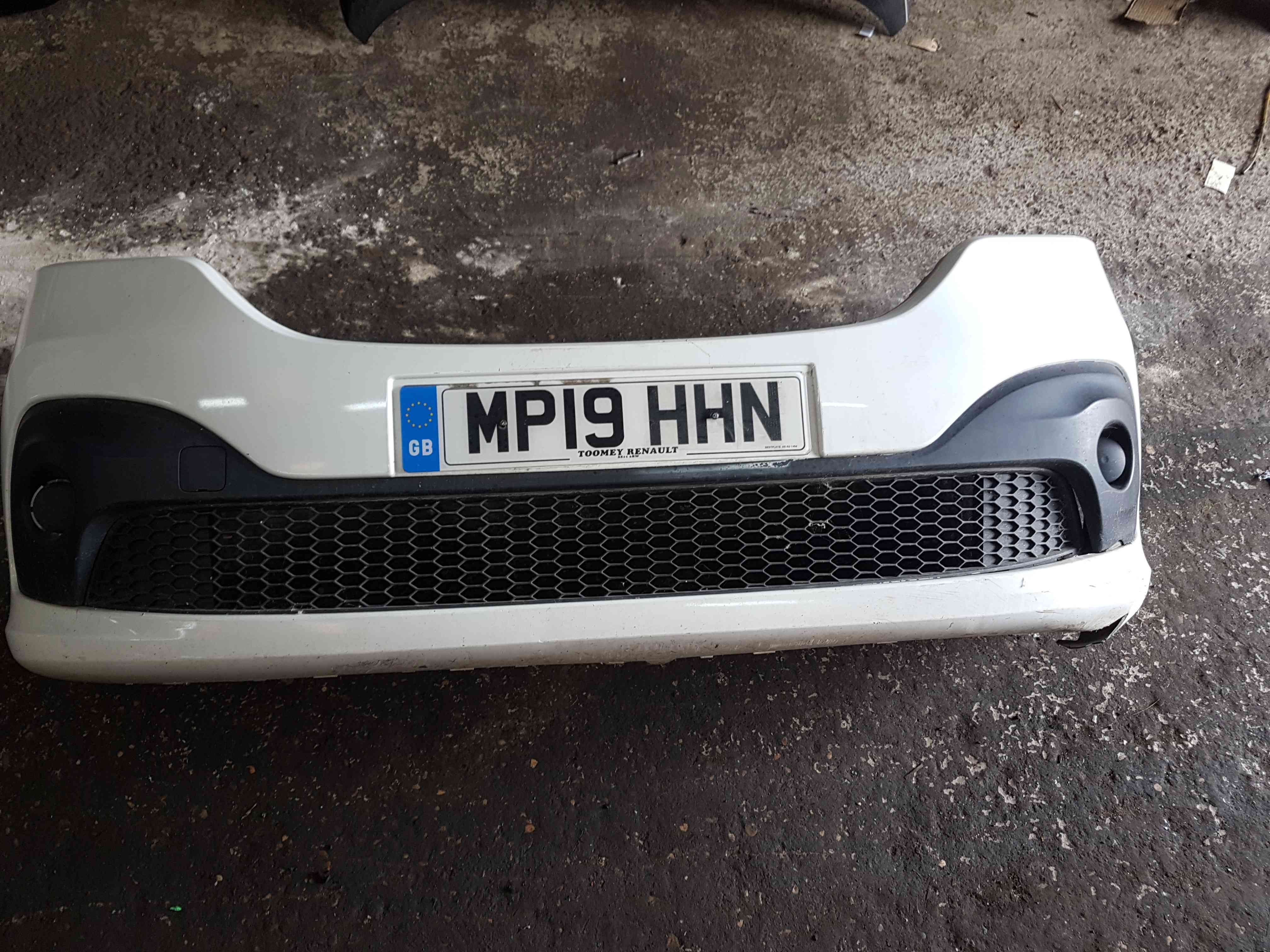 Thumb 12 Renault Trafic MK3 2014-2018 Front Bumper ICE White Ov369