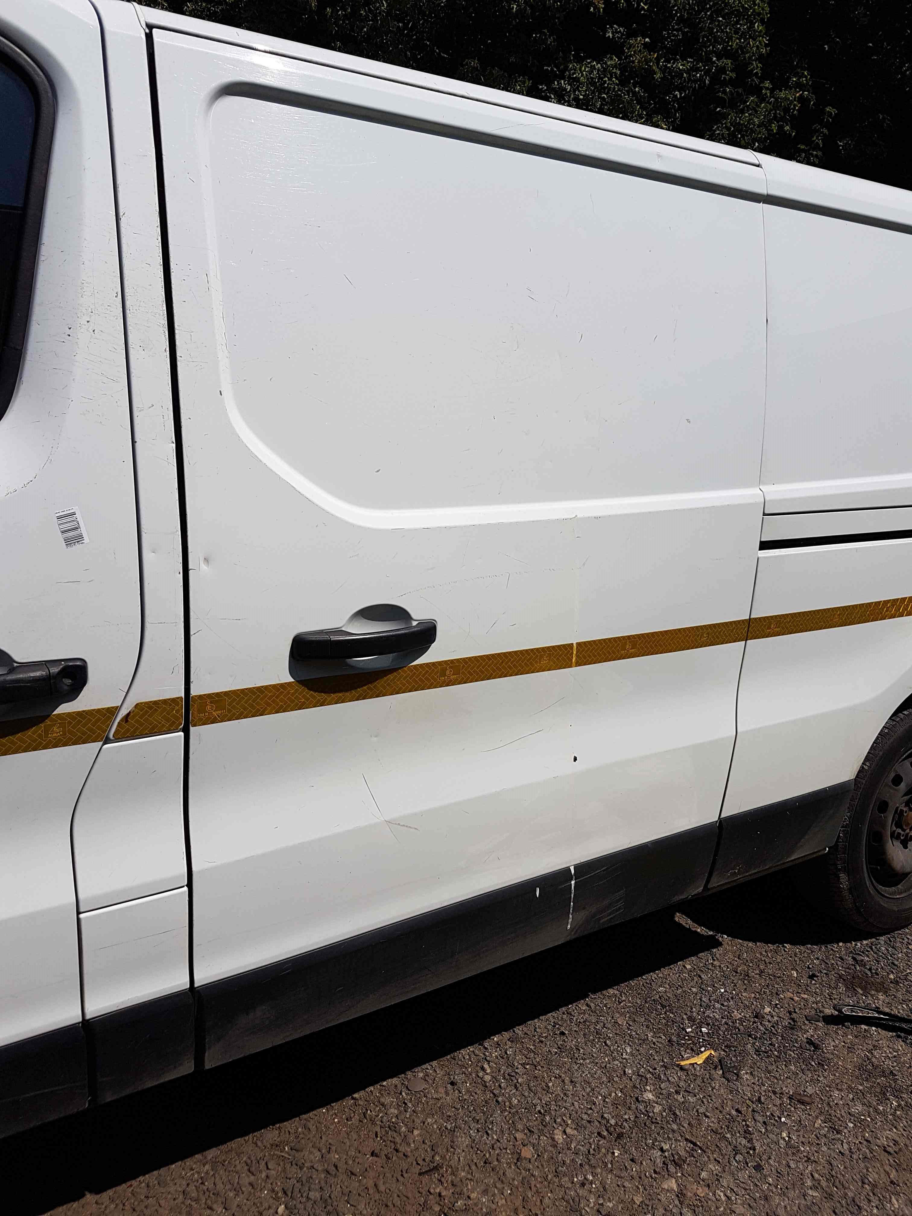 Thumb 7 Renault Trafic MK3 2014-2018 NS Passenger SIDE Door ICE White Ov369