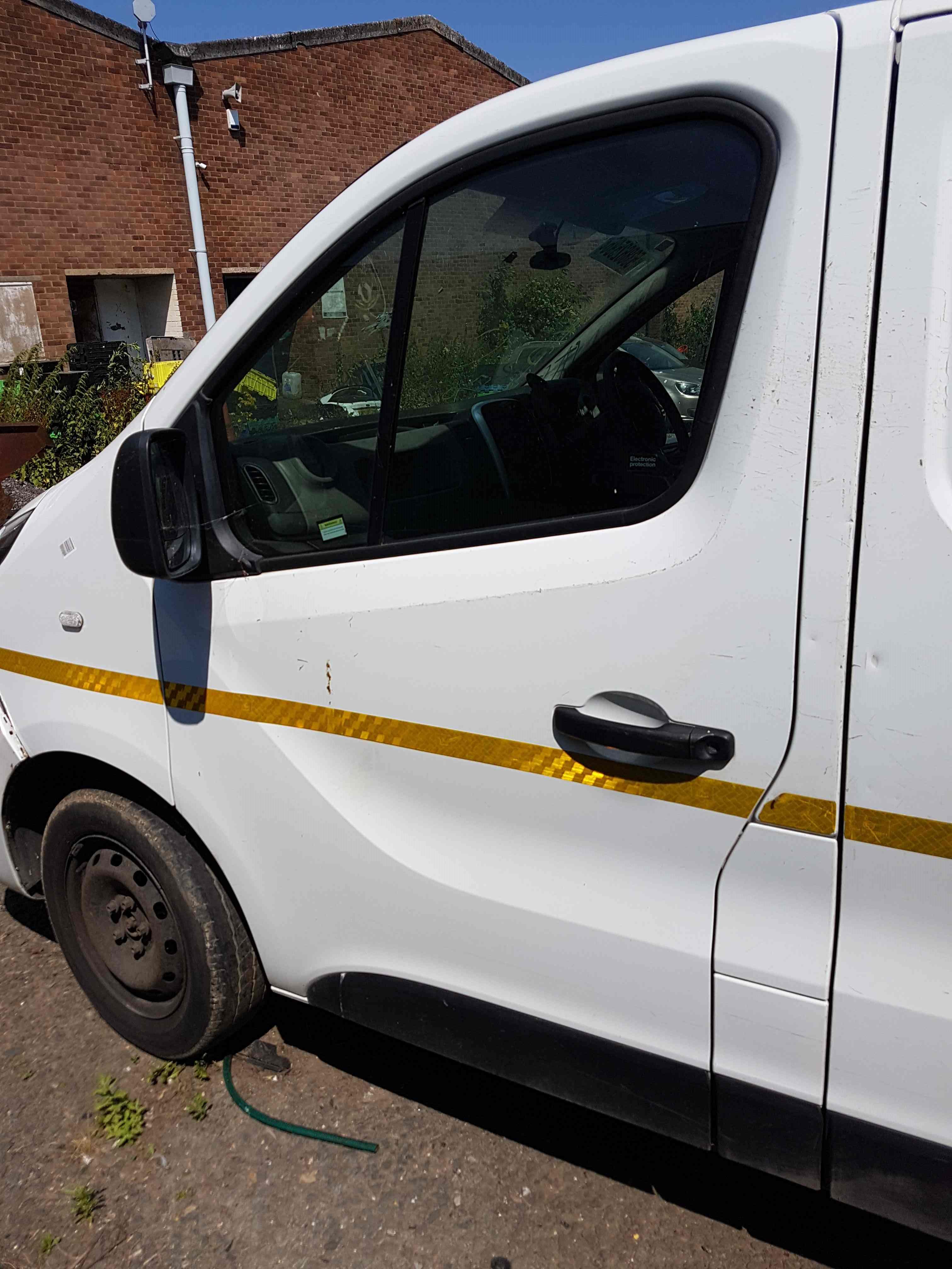 Thumb 7 Renault Trafic MK3 2014-2018 NSF Passenger Front Door ICE White Ov369