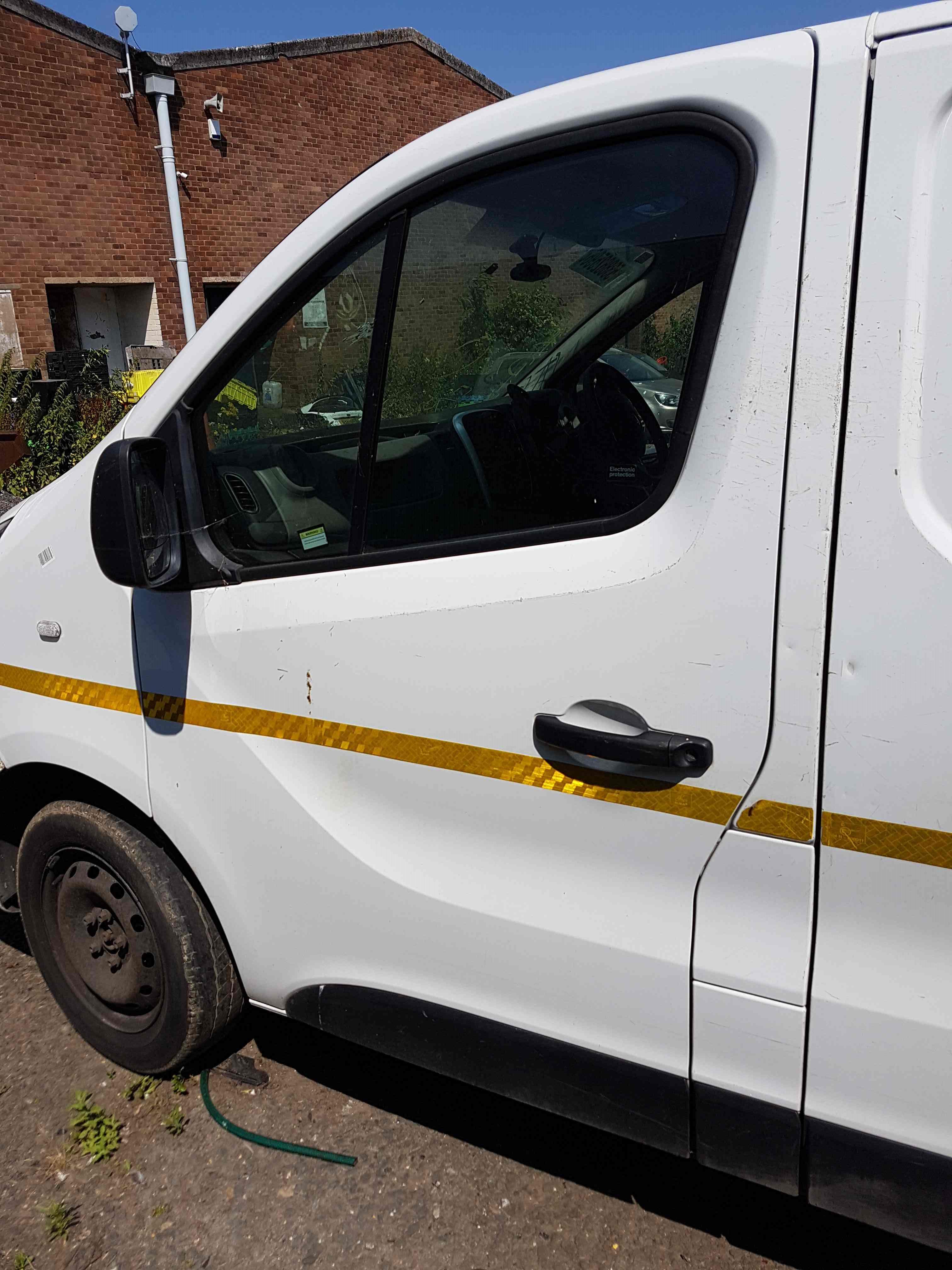 Thumb 8 Renault Trafic MK3 2014-2018 NSF Passenger Front Door ICE White Ov369