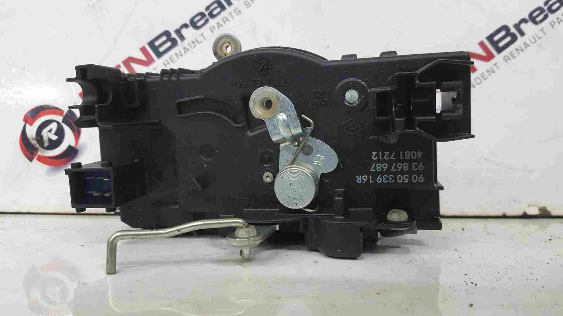 Thumb 2 Renault Trafic MK3 2014-2018 NSR Passenger Rear Door Lock Mechanism 905033916R