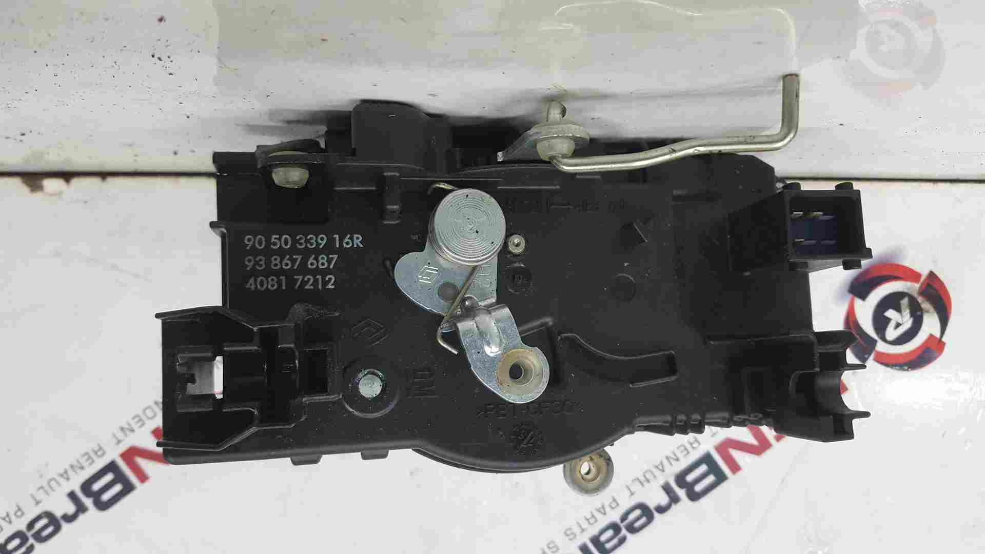 Renault Trafic MK3 2014-2018 NSR Passenger Rear Door Lock Mechanism 905033916R
