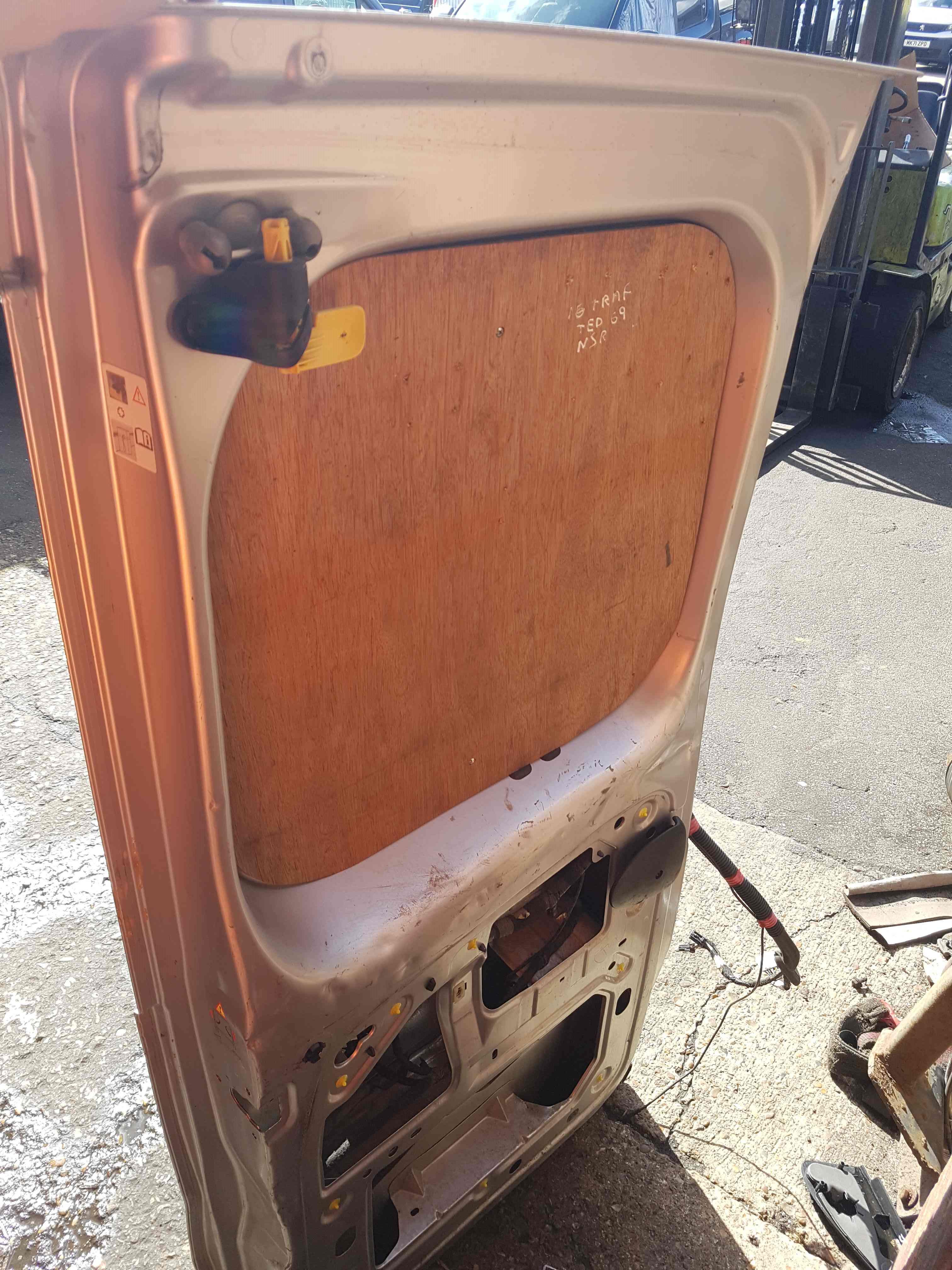 Thumb 4 Renault Trafic MK3 2014-2018 NSR Passenger Rear Door Silver Ted69