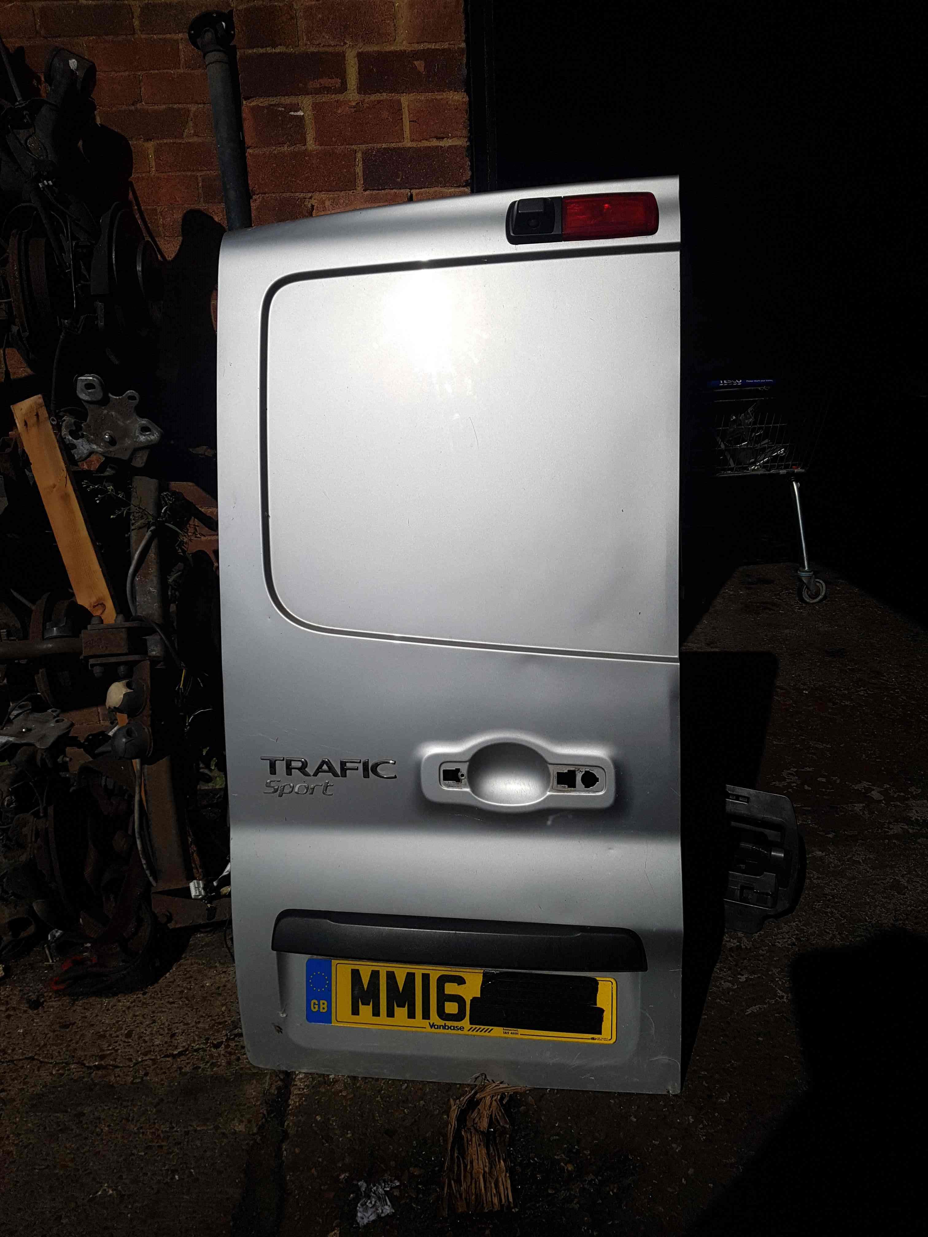 Thumb 8 Renault Trafic MK3 2014-2018 NSR Passenger Rear Door Silver Ted69