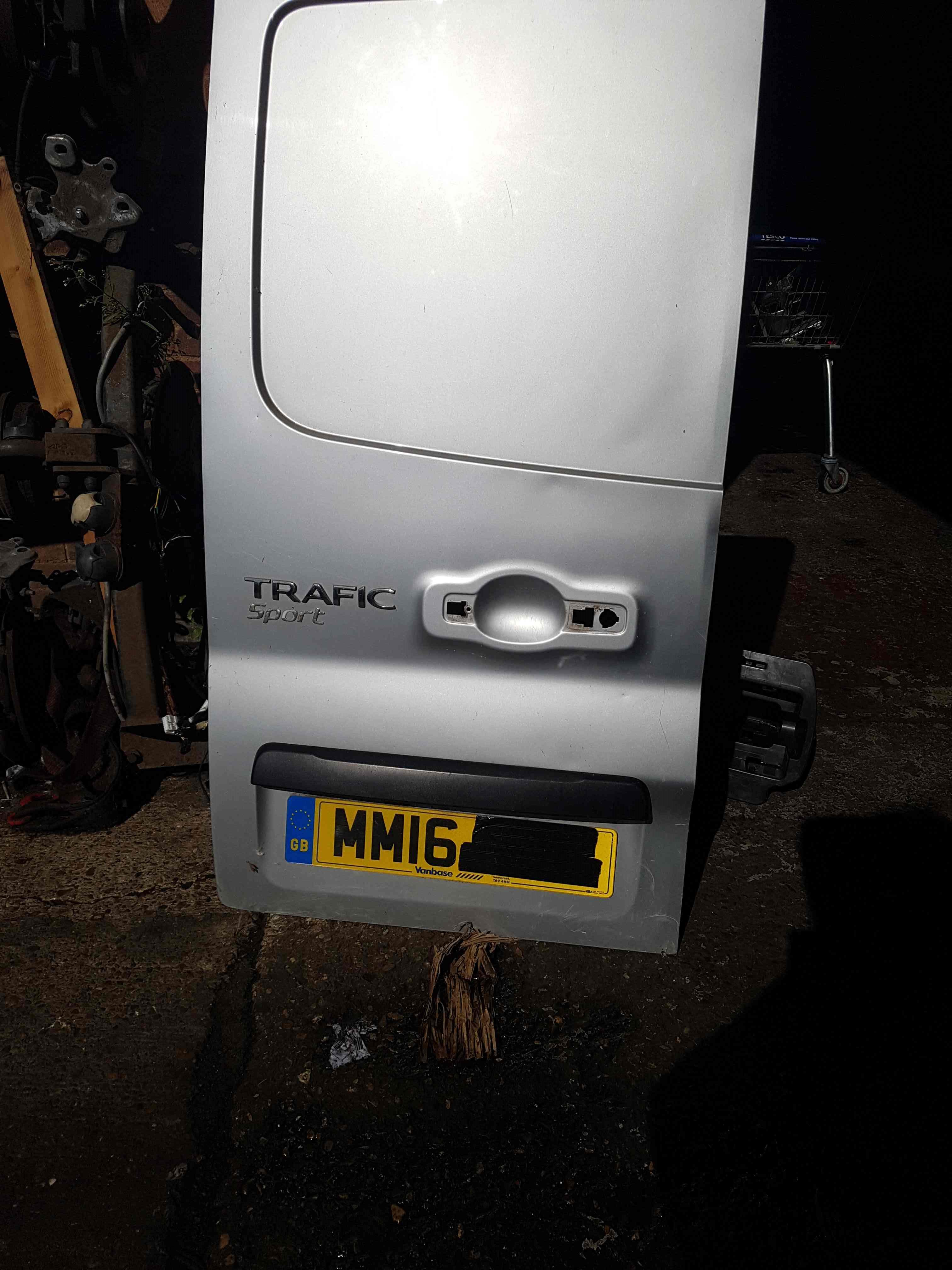 Thumb 9 Renault Trafic MK3 2014-2018 NSR Passenger Rear Door Silver Ted69
