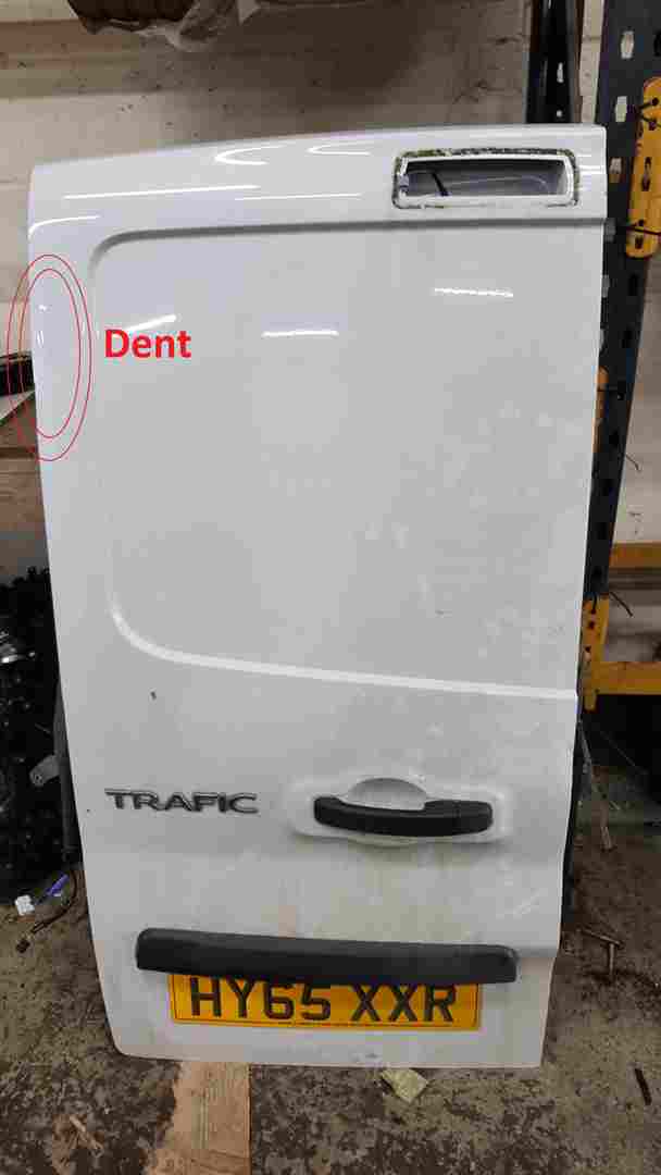 Thumb 3 Renault Trafic MK3 2014-2018 NSR Passenger Rear Door White Ov369 369 