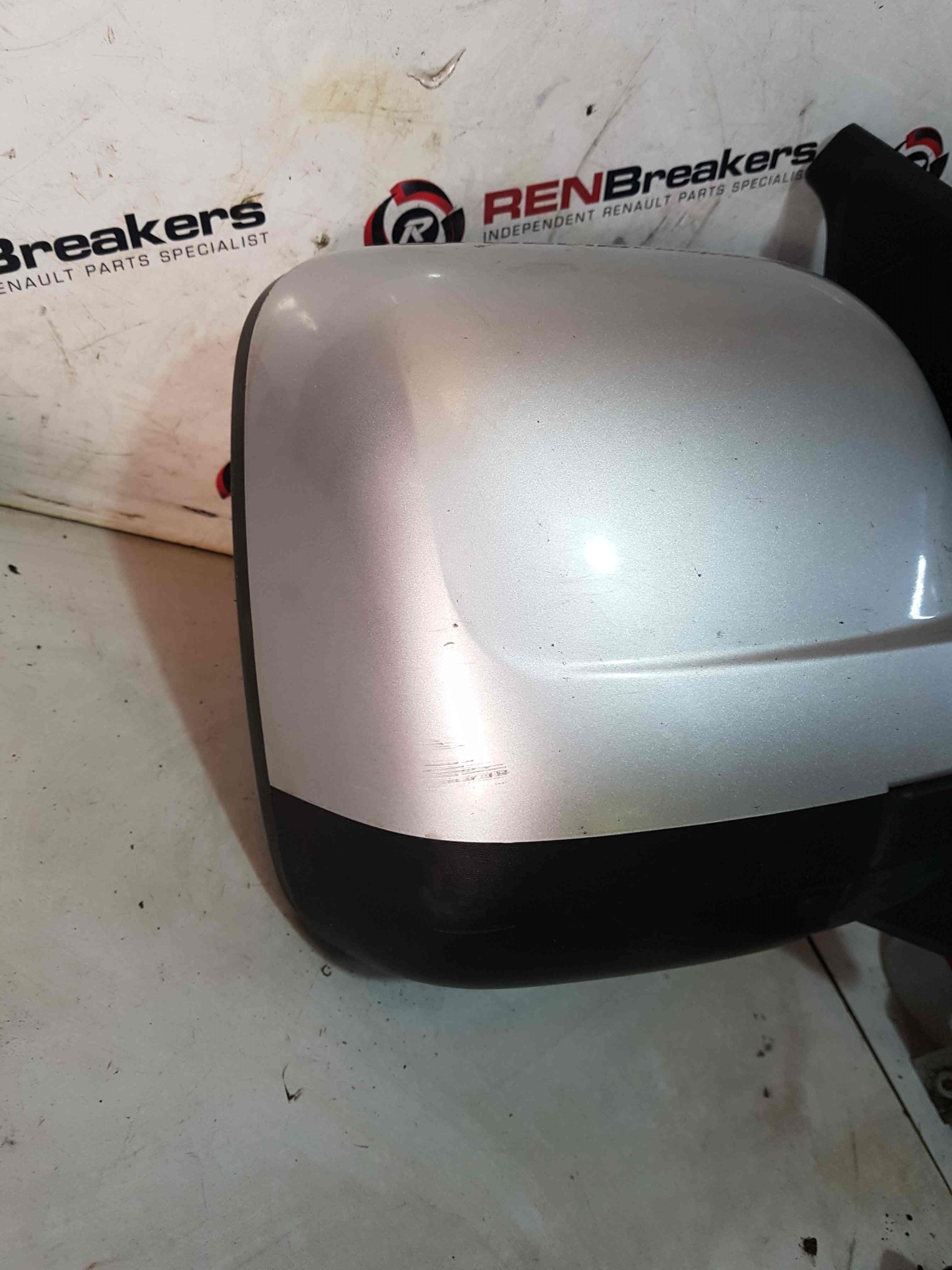 Thumb 2 Renault Trafic MK3 2014-2018 OSF Os Electric Wing Mirror Silver Ted69  