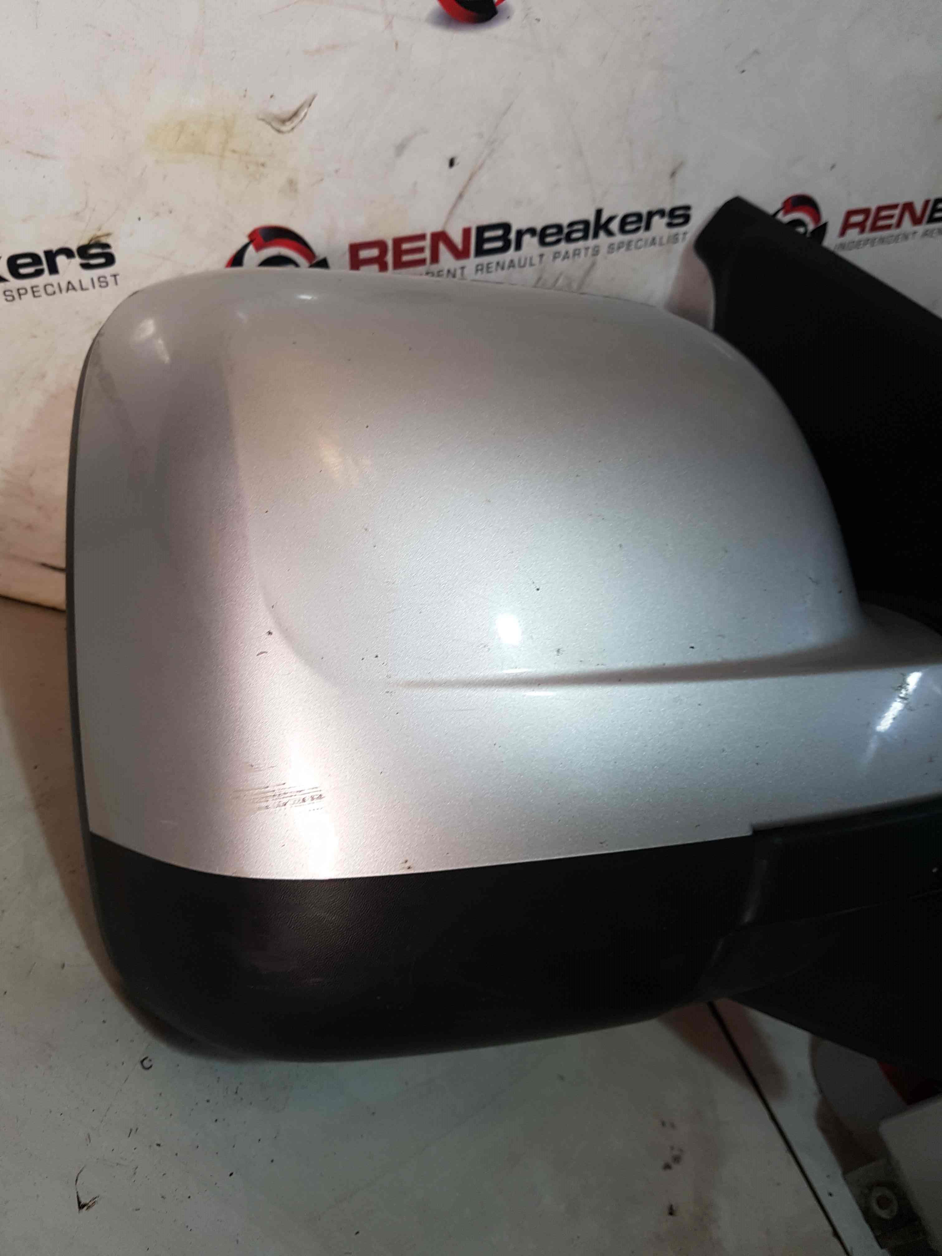 Thumb 3 Renault Trafic MK3 2014-2018 OSF Os Electric Wing Mirror Silver Ted69  