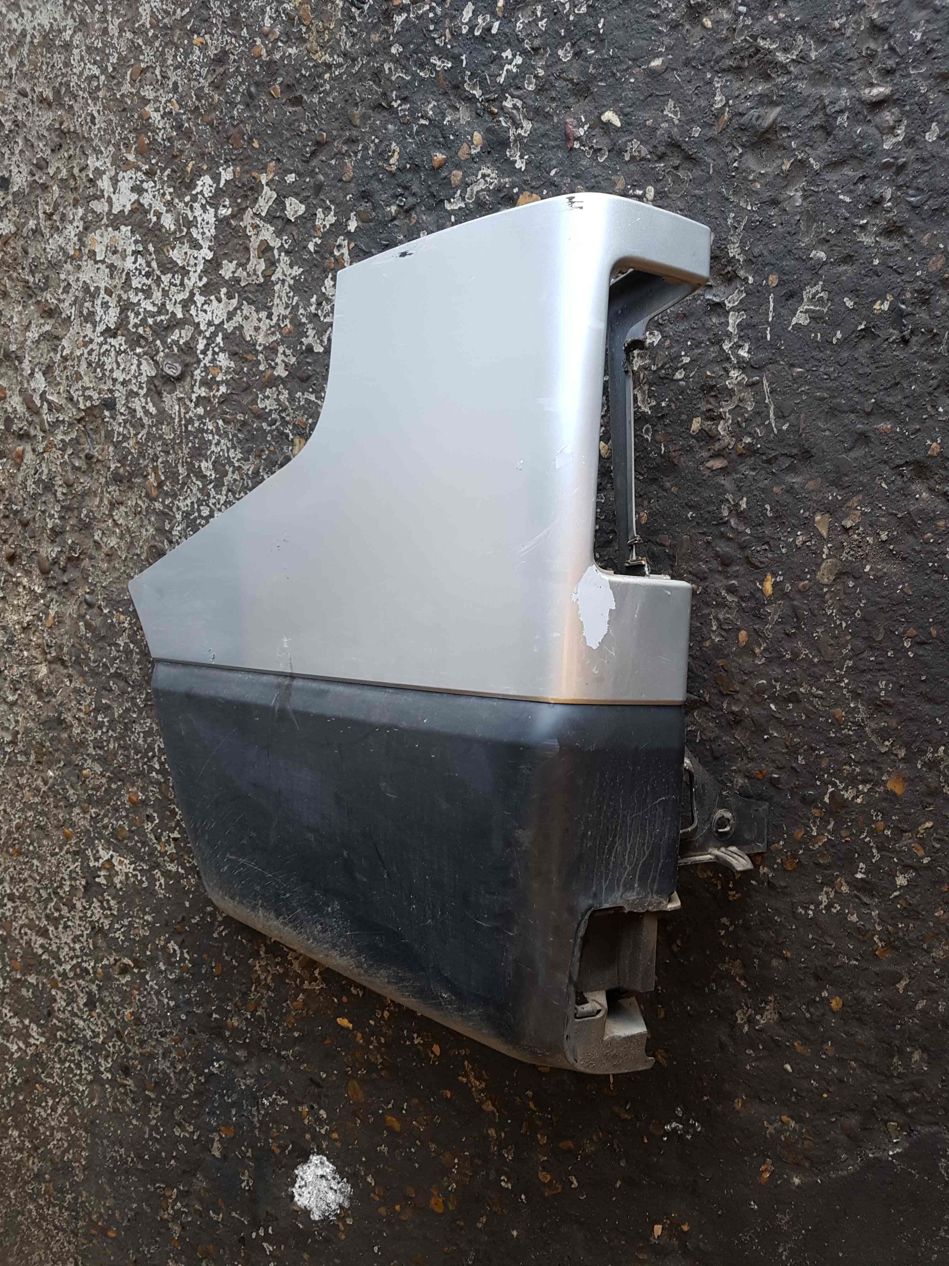 Thumb 2 Renault Trafic MK3 2014-2018 Passenger NSR Rear Bumper Corner Trim Silver Ted69