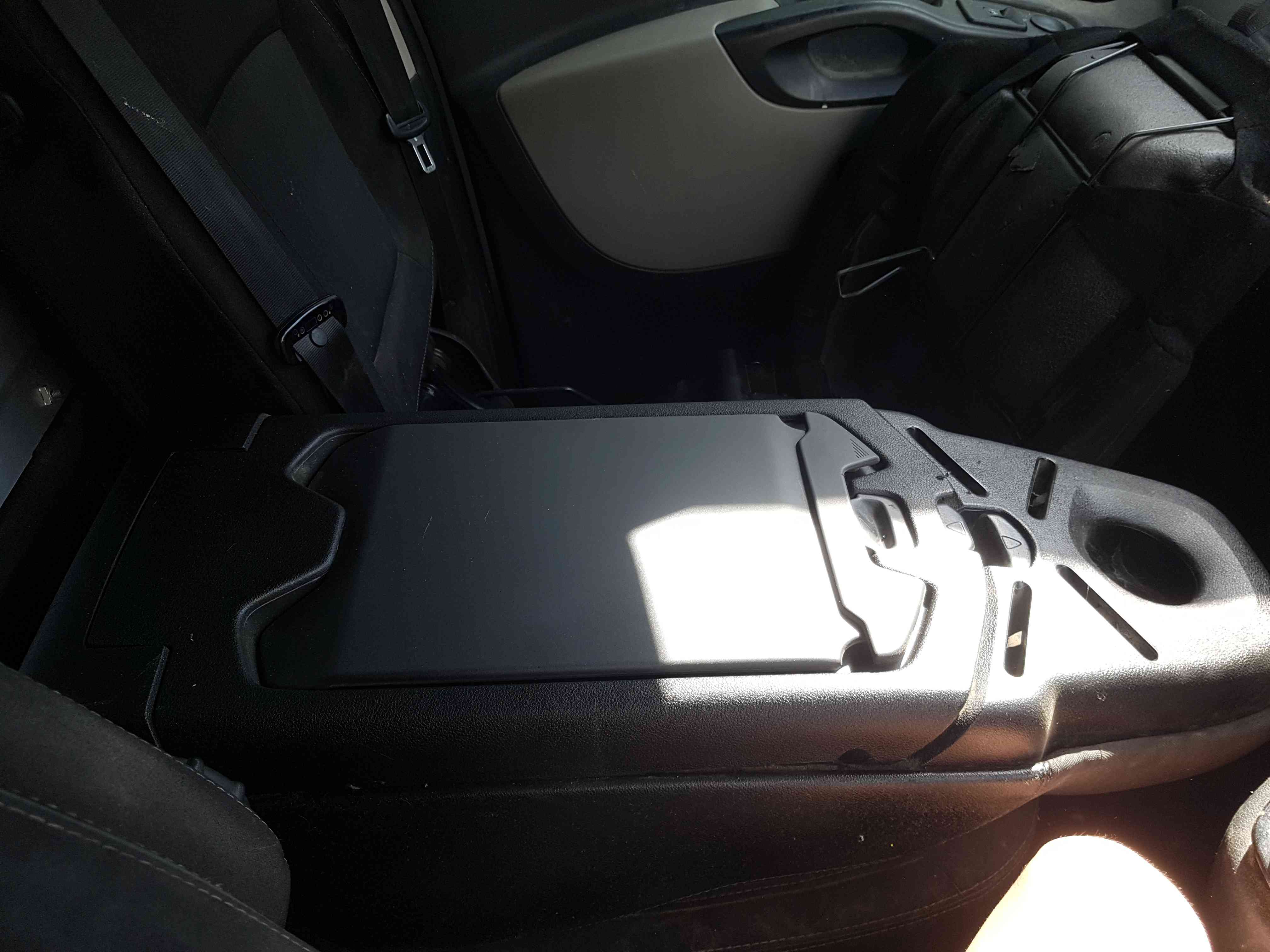 Thumb 3 Renault Trafic MK3 2014-2018 Passengers Double Bench Seat No Rips Black