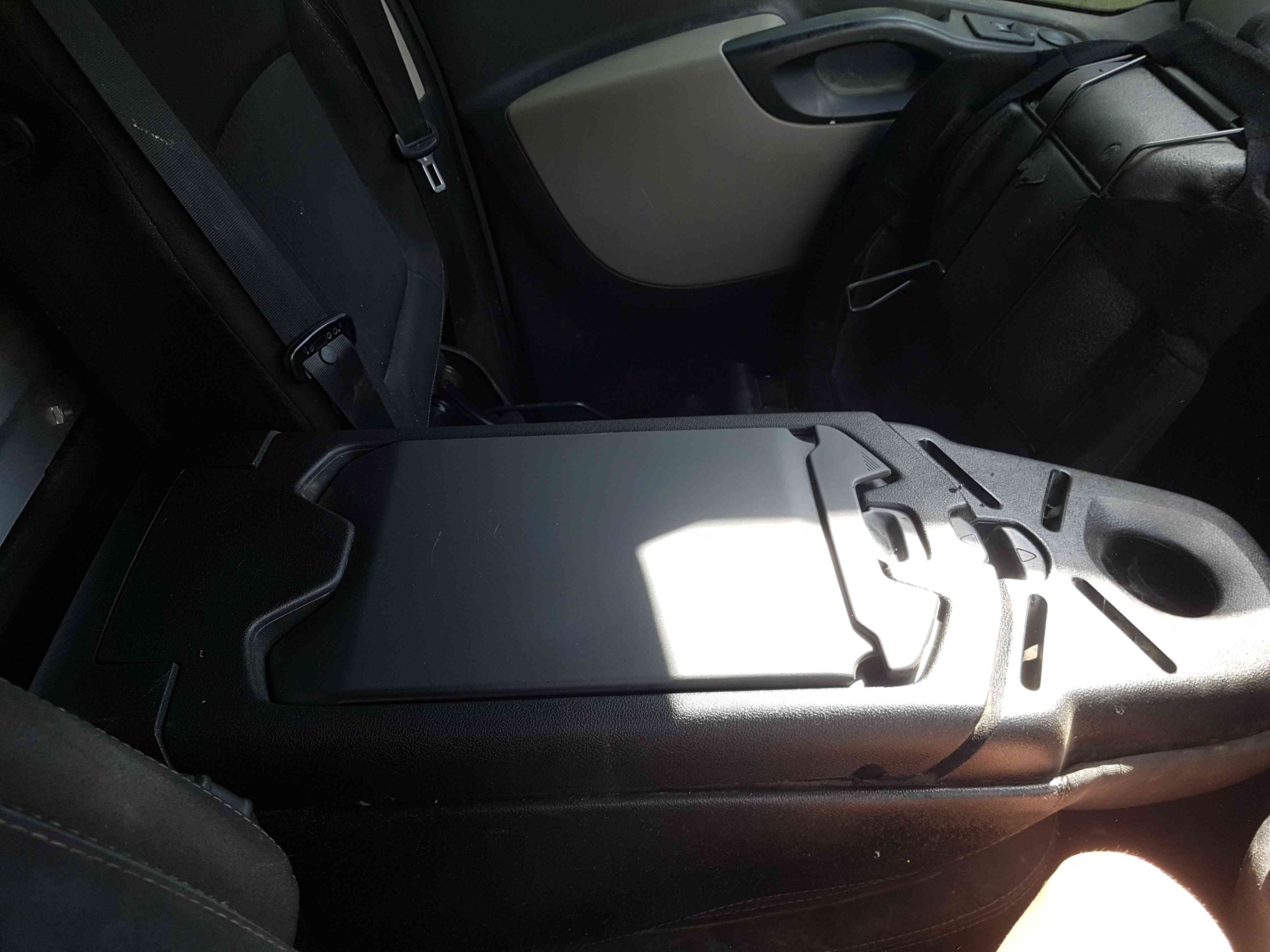 Thumb 4 Renault Trafic MK3 2014-2018 Passengers Double Bench Seat No Rips Black
