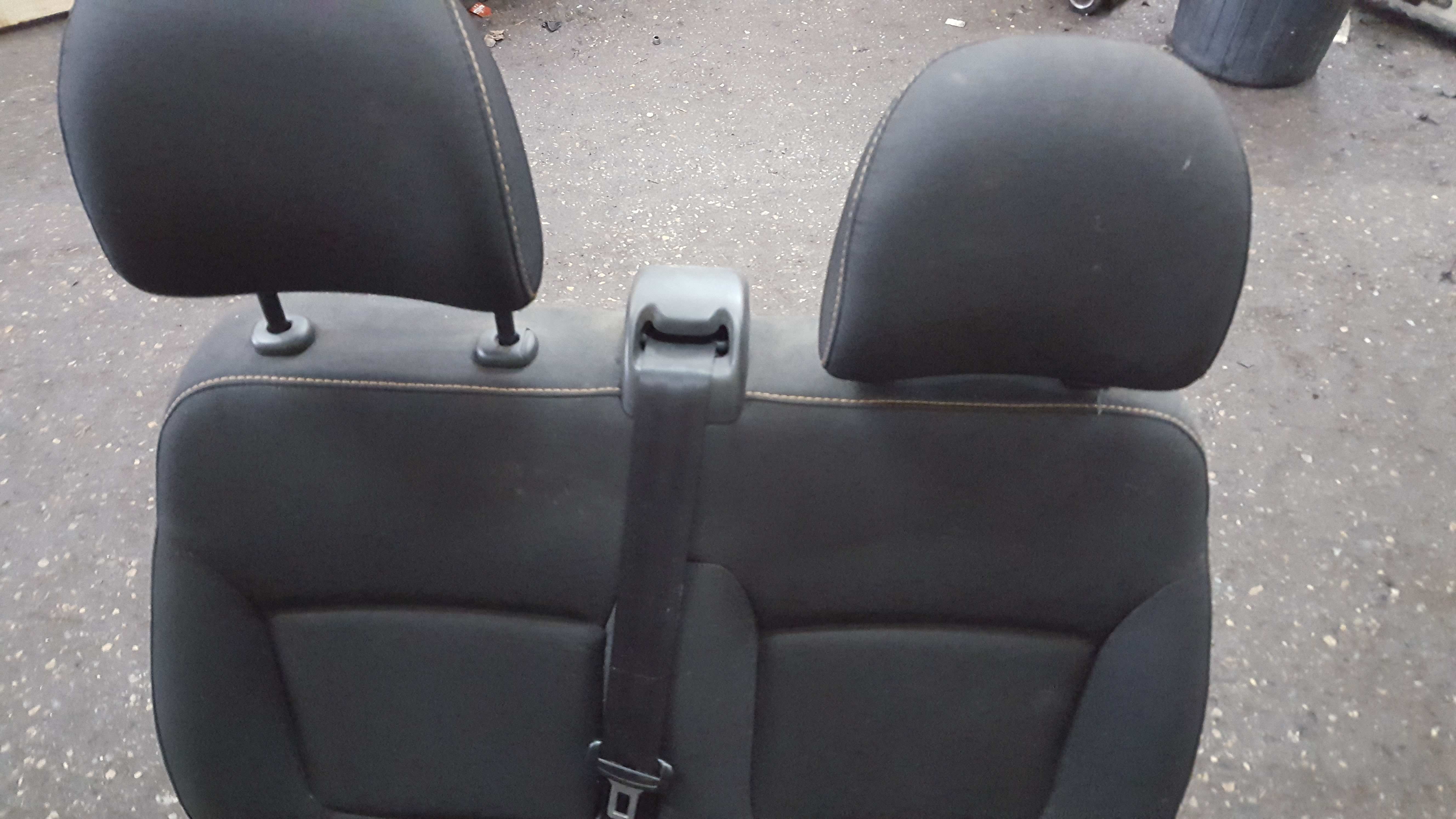 Renault Trafic MK3 2014-2018 Passengers Double Seat Black No Rips 