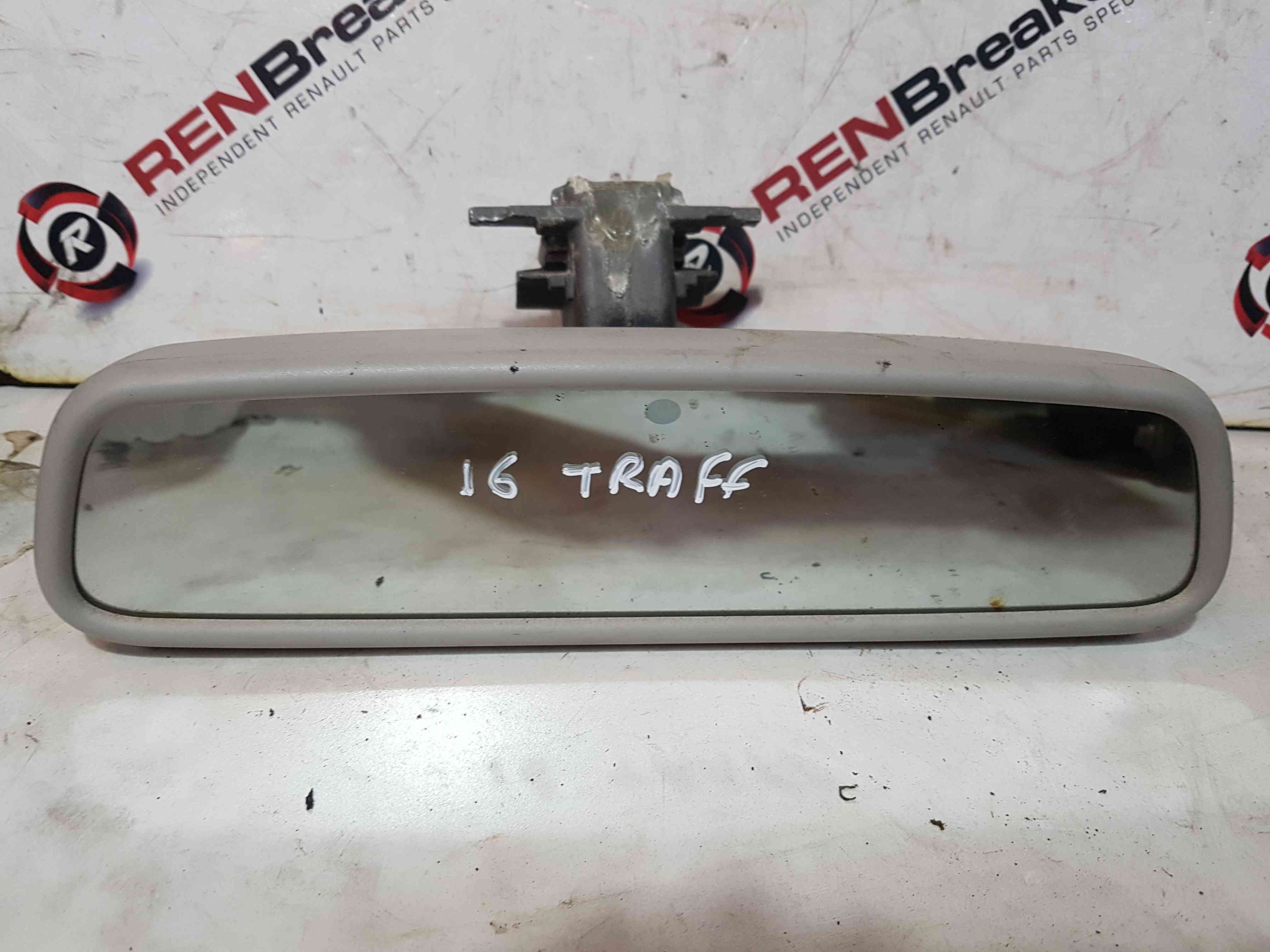 Renault Trafic MK3 2014-2018 Plain Black Rear View Mirror Dimming