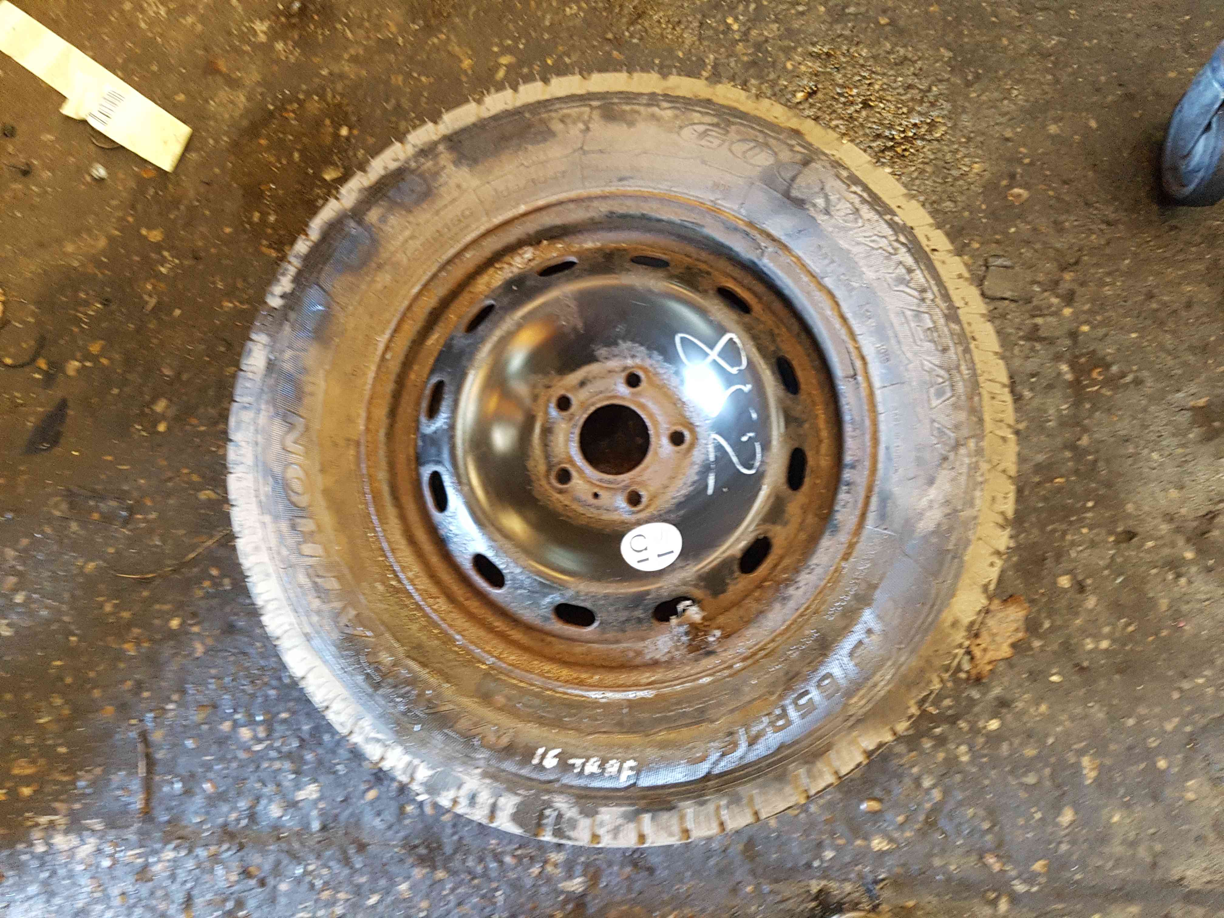 Thumb 7 Renault Trafic MK3 2014-2018 Spare Steel Wheel RIM + GOODYEAR Tyre 215 65 16 7mm